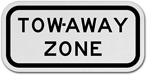 Vinyl Safety & Warning Stickers Bundle - Warehouse Signs, Tow Away Zone Stickers R2-6 Pack (13
