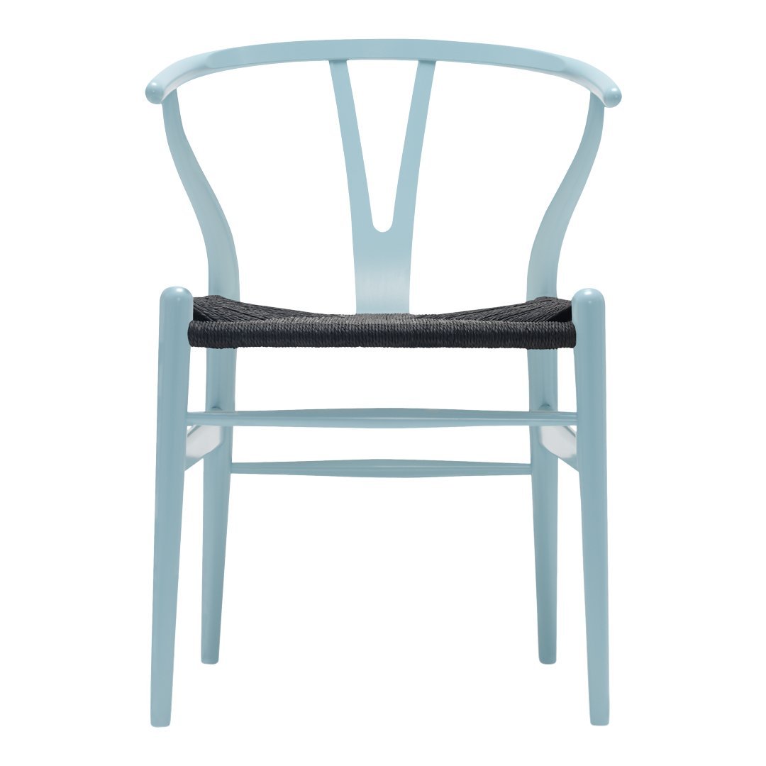 CH24 Wishbone Chair - Modern Scandinavian Dining Chair in Soft Colors | Perfect for Dining Rooms, Kitchens, and Home Offices