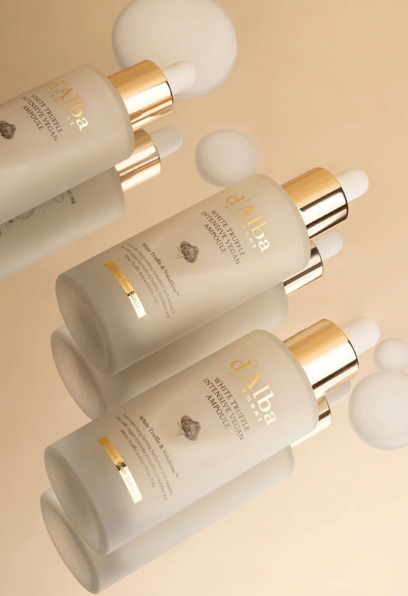 d'Alba White Truffle Intensive Volufiline Ampoule 30ml/50ml - Korean Skin Care for Hydration & Anti-Aging - Perfect for Night Routine & Dry Skin Treatment