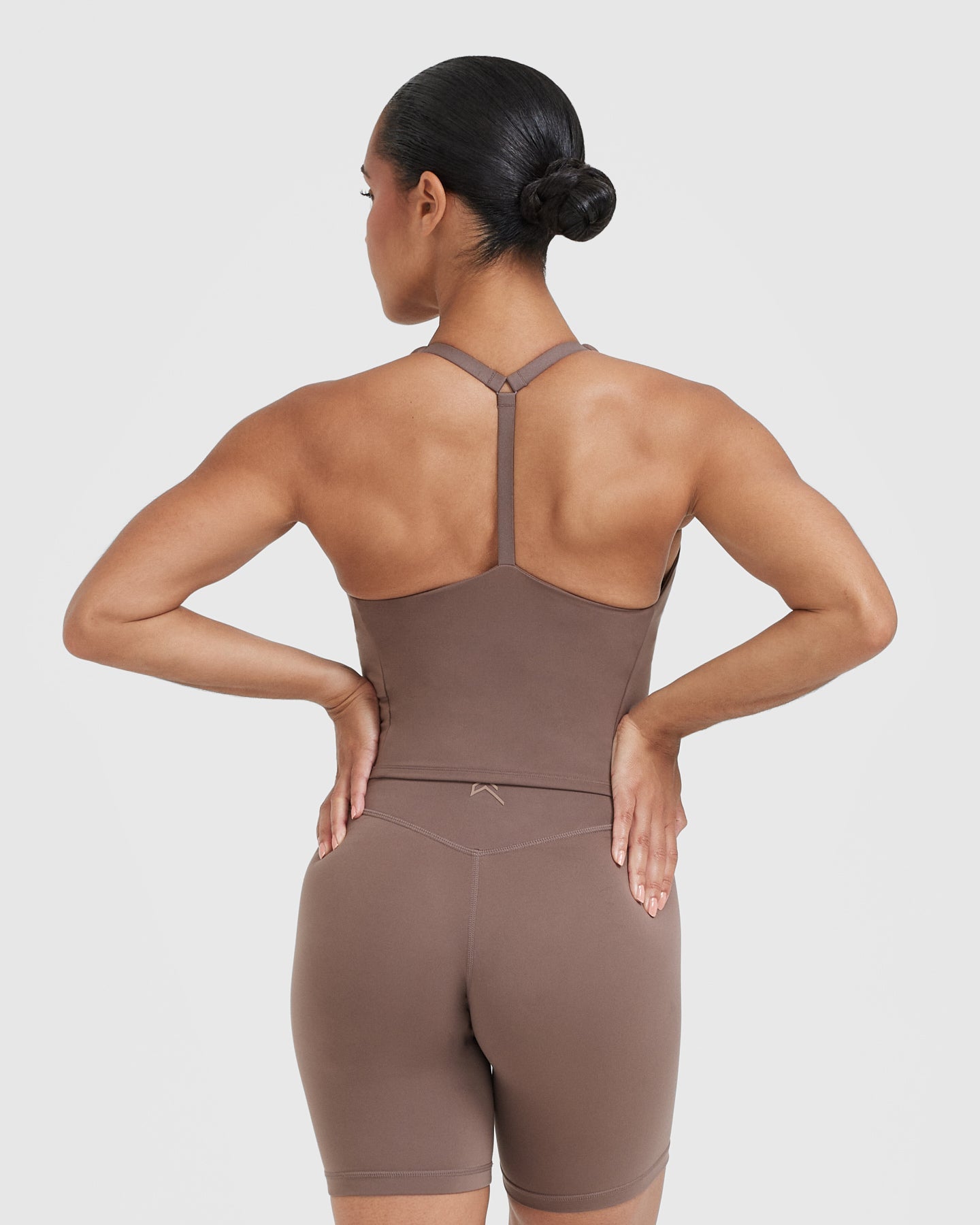 Timeless Square Neck Mid Vest for Women - Cool Brown | Casual & Layering Outfits | Perfect for Fall & Winter Fashion