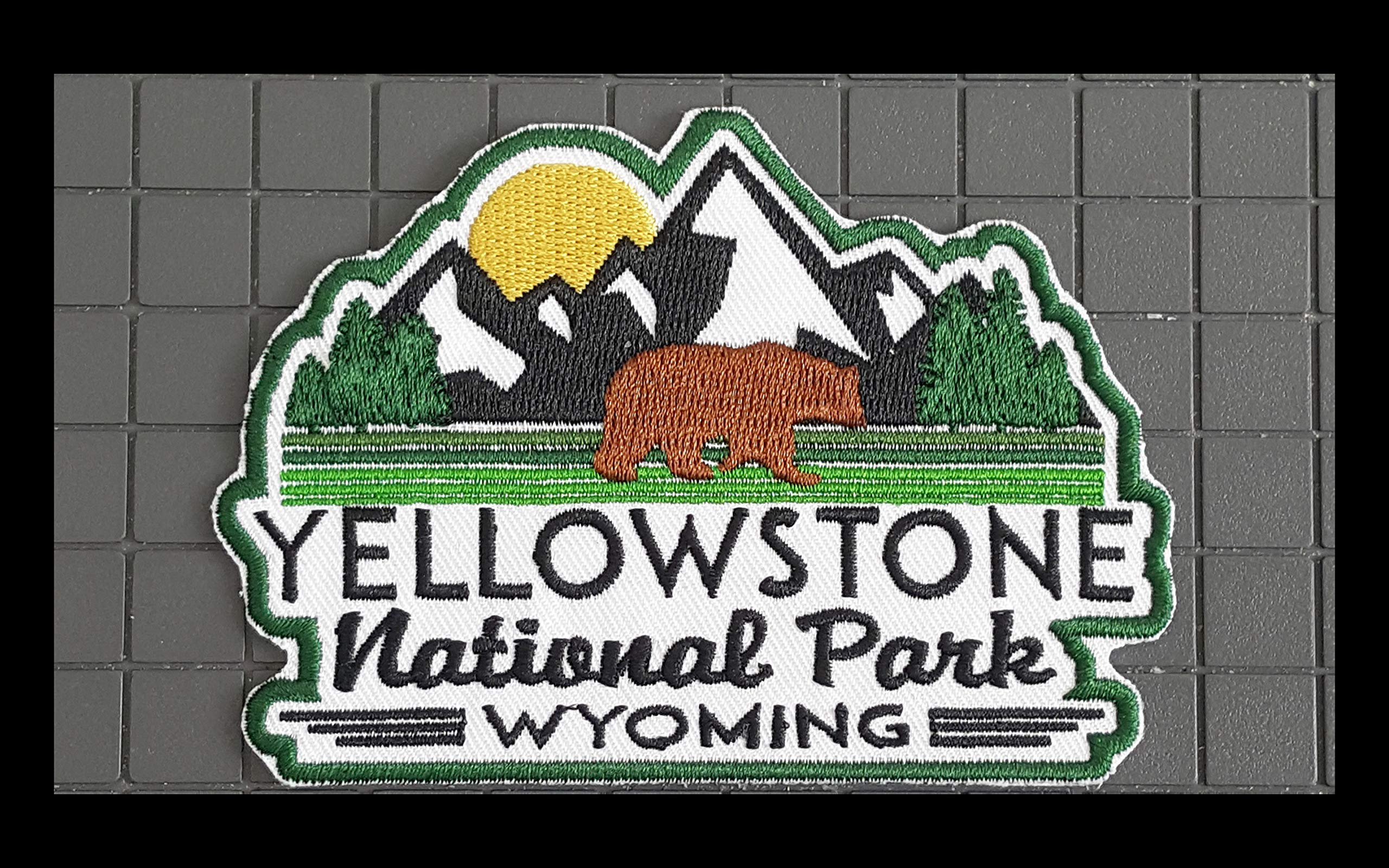 Yellowstone National Park Embroidered Patch 4