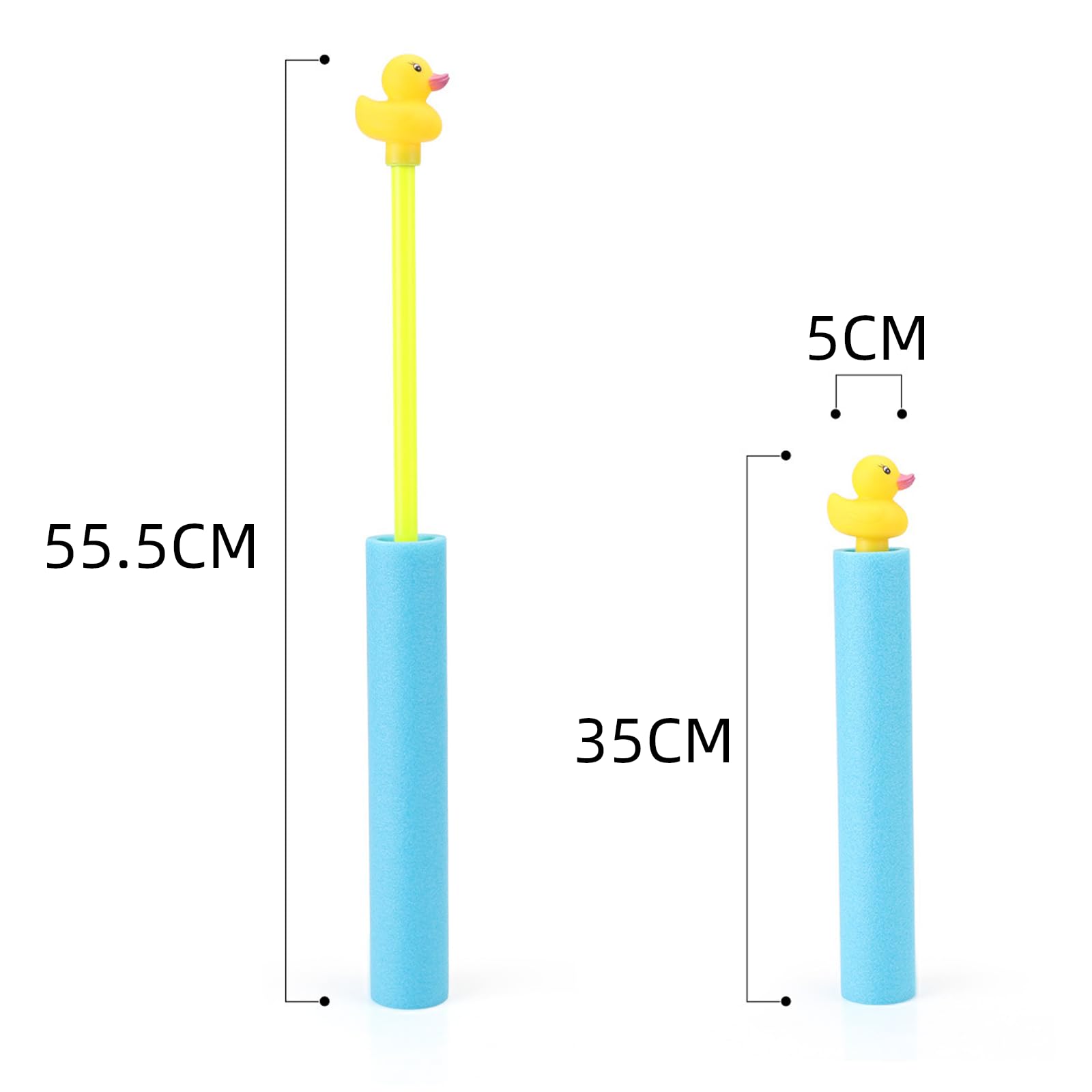 4-Pack Super Soaker Water Blaster Guns for Kids - Long Range 40FT Outdoor Pool Squirt Toys - Fun Summer Water Games for Beach, Backyard & Pool Parties