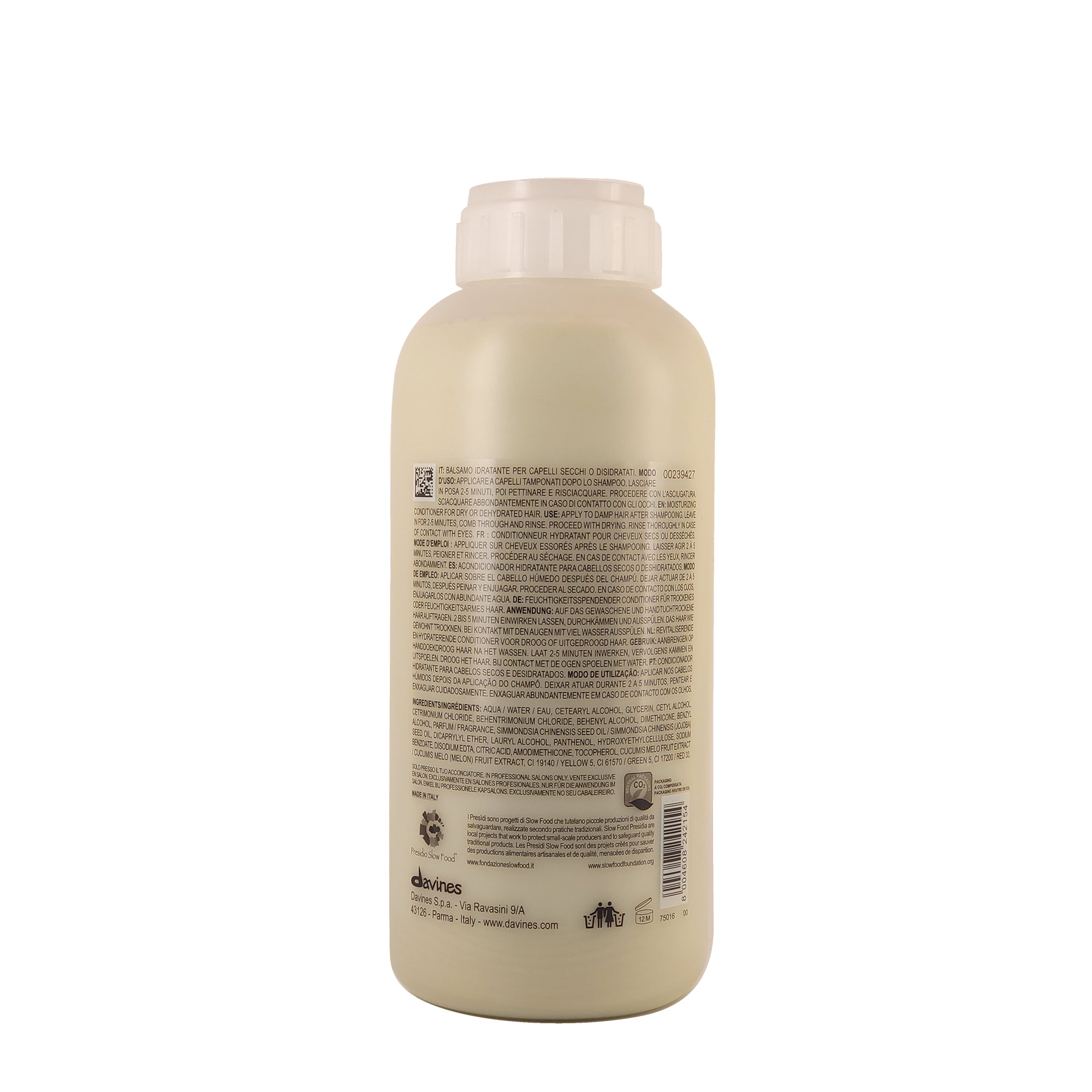 Davines Momo Hydrating Hair Conditioner for Dry & Damaged Hair - Nourishing & Repairing Treatment for Smooth, Shiny Locks | Perfect for Daily Use & Salon-Quality Results at Home