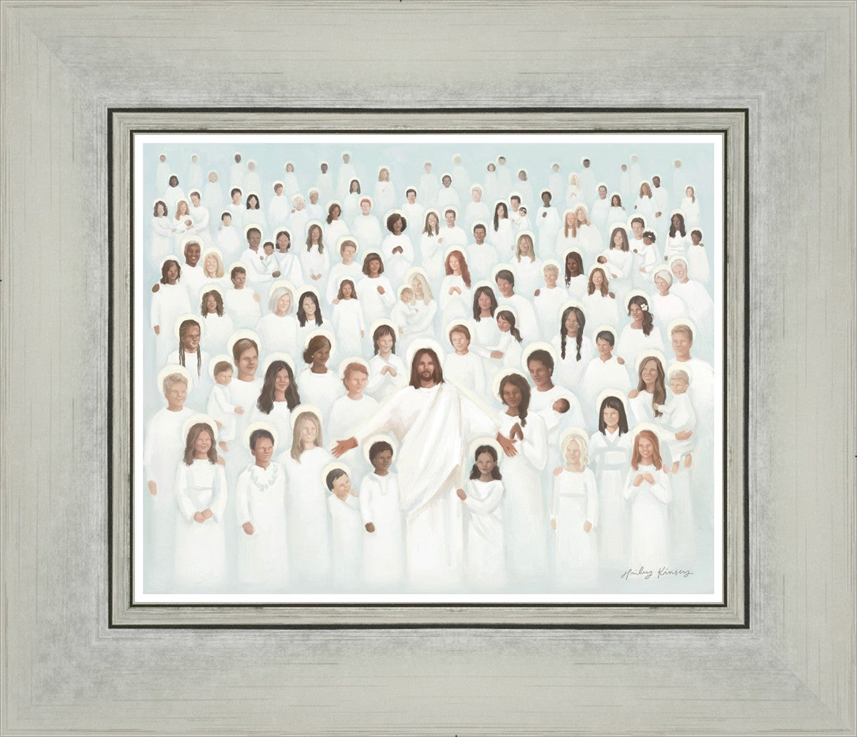 Body Of Christ By Hailey Kinsey - Inspirational Christian Wall Art for Home & Church Decor - Perfect for Living Room, Bedroom & Prayer Space