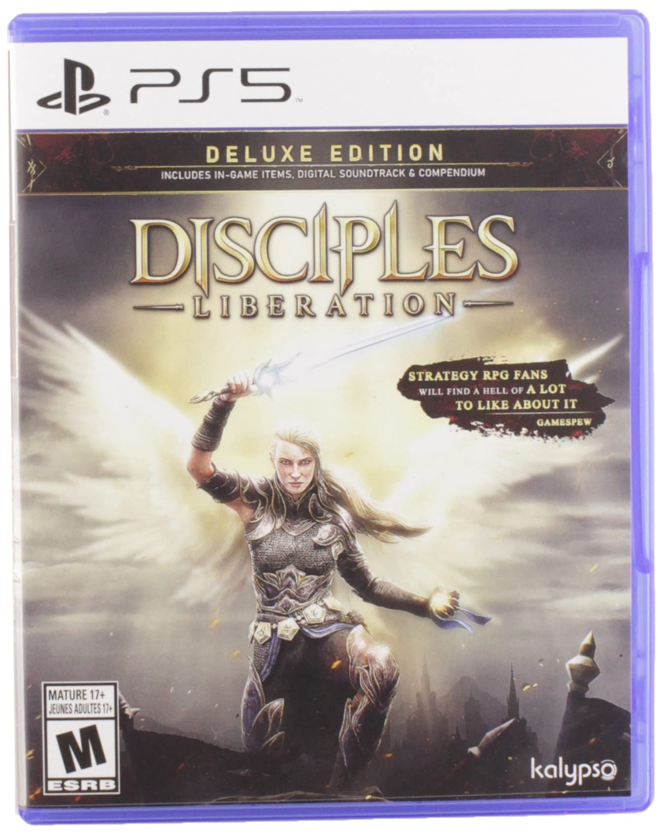 Disciples: Liberation - Deluxe Edition for PS5 | Extended RPG Game with Bonus Content - Perfect for Fantasy Adventure & Strategy Gaming Enthusiasts
