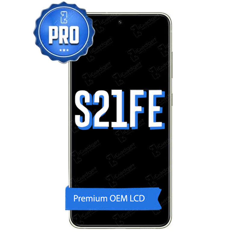 Samsung Galaxy S21 FE OLED Screen Replacement - Original OEM Part for DIY Repair | Fix Cracked or Damaged Display at Home