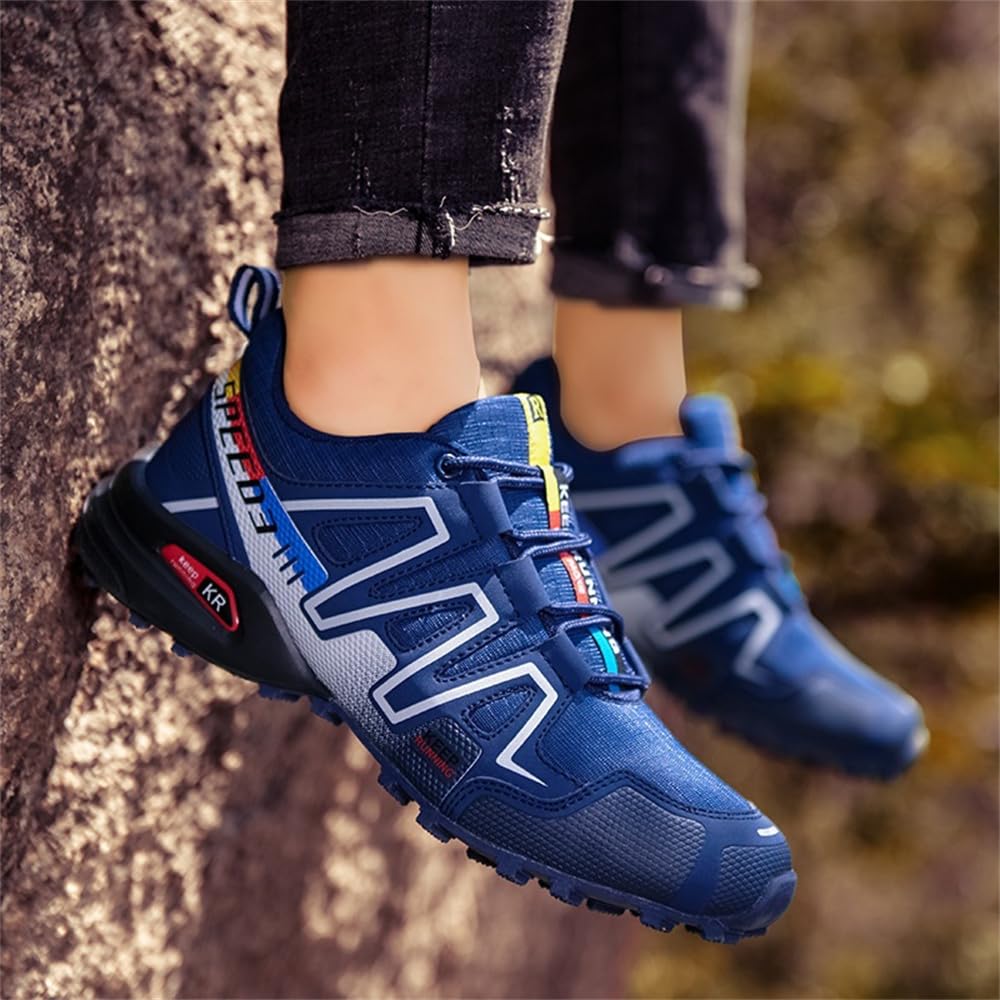 **Hixingo Waterproof Hiking Shoes for Men & Women - Breathable Non-Slip Trekking Shoes for Outdoor Adventures - Perfect for Mountain Climbing, Trail Walking, and Camping**