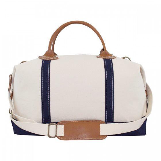 Stylish Navy Weekender Tote Bag for Women - Large Travel Carryall with Pockets - Perfect for Weekend Getaways, Beach Trips & Gym Essentials