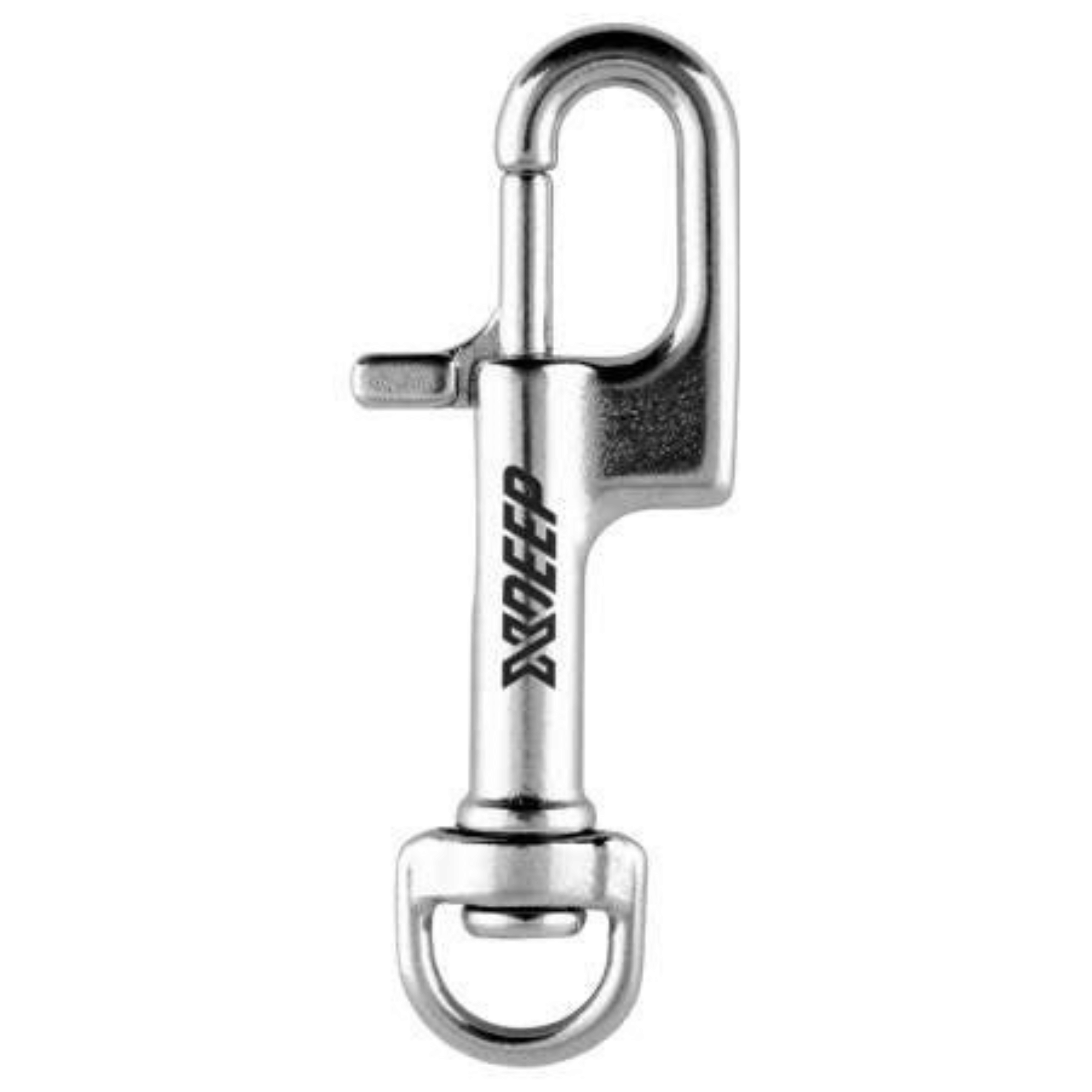 XDeep NX Series Small Single Ended Boltsnap 5PK - Durable Stainless Steel Carabiner for Scuba Diving, Keychains & Outdoor Gear - Perfect for Underwater Adventures, Hiking & Daily Use