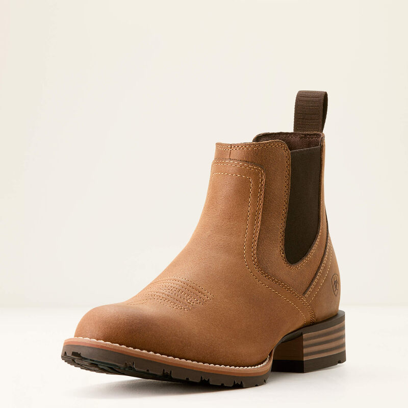 Men's Hybrid Low Boy Round Toe Western Boots - Comfortable Cowboy Boots for Riding, Work & Casual Wear | Durable Leather & Rubber Sole