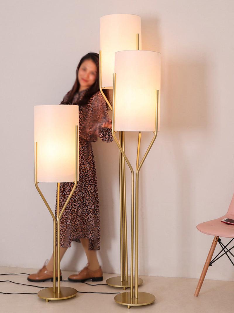 Modern Arborescence Floor Lamp - Adjustable LED Standing Light for Living Room, Bedroom & Office - Warm White & Cool White Dimmable Lighting - Perfect for Reading, Relaxing & Decorating