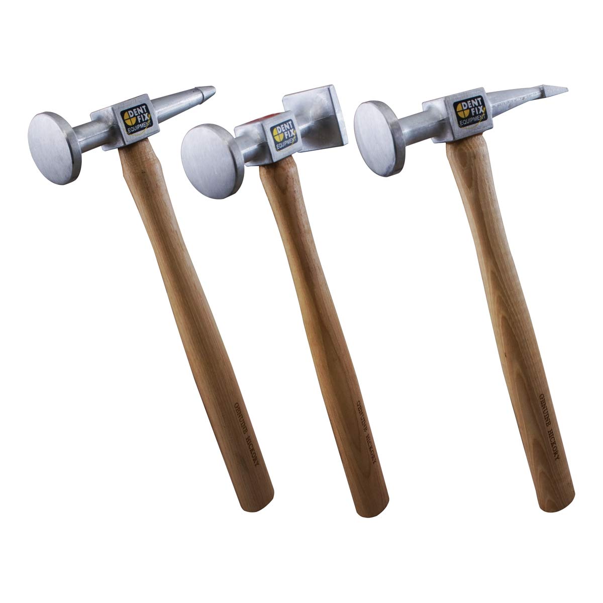DTF-DF-AH714 3-Piece Aluminum Dent Repair Hammer Set - Professional Auto Body Tools for Car Dent Removal & Paintless Dent Repair (PDR)