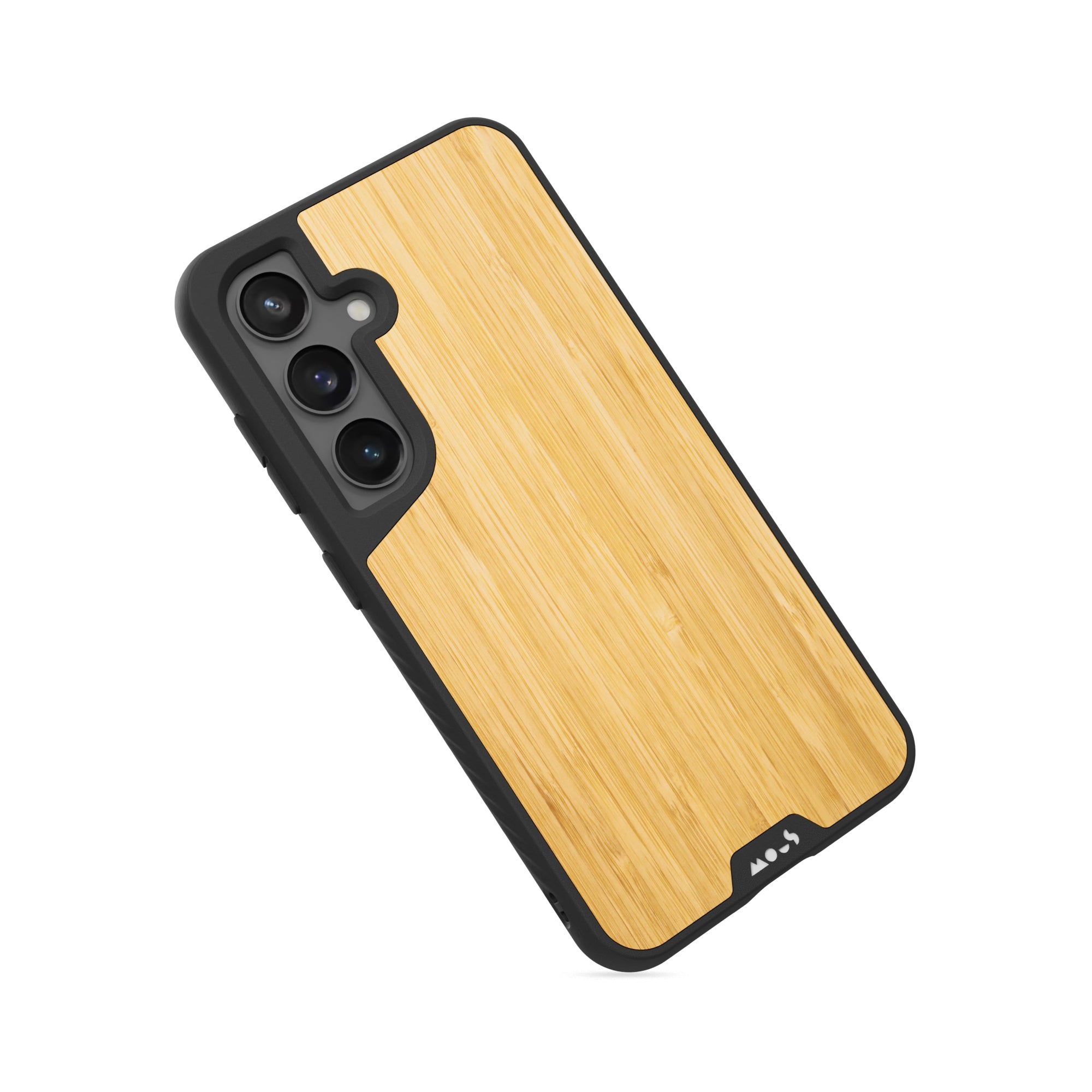 MagSafe Compatible Bamboo Phone Case for iPhone 14/13/12 Pro Max - Eco-Friendly & Slim Design - Perfect for Outdoor, Travel & Daily Use