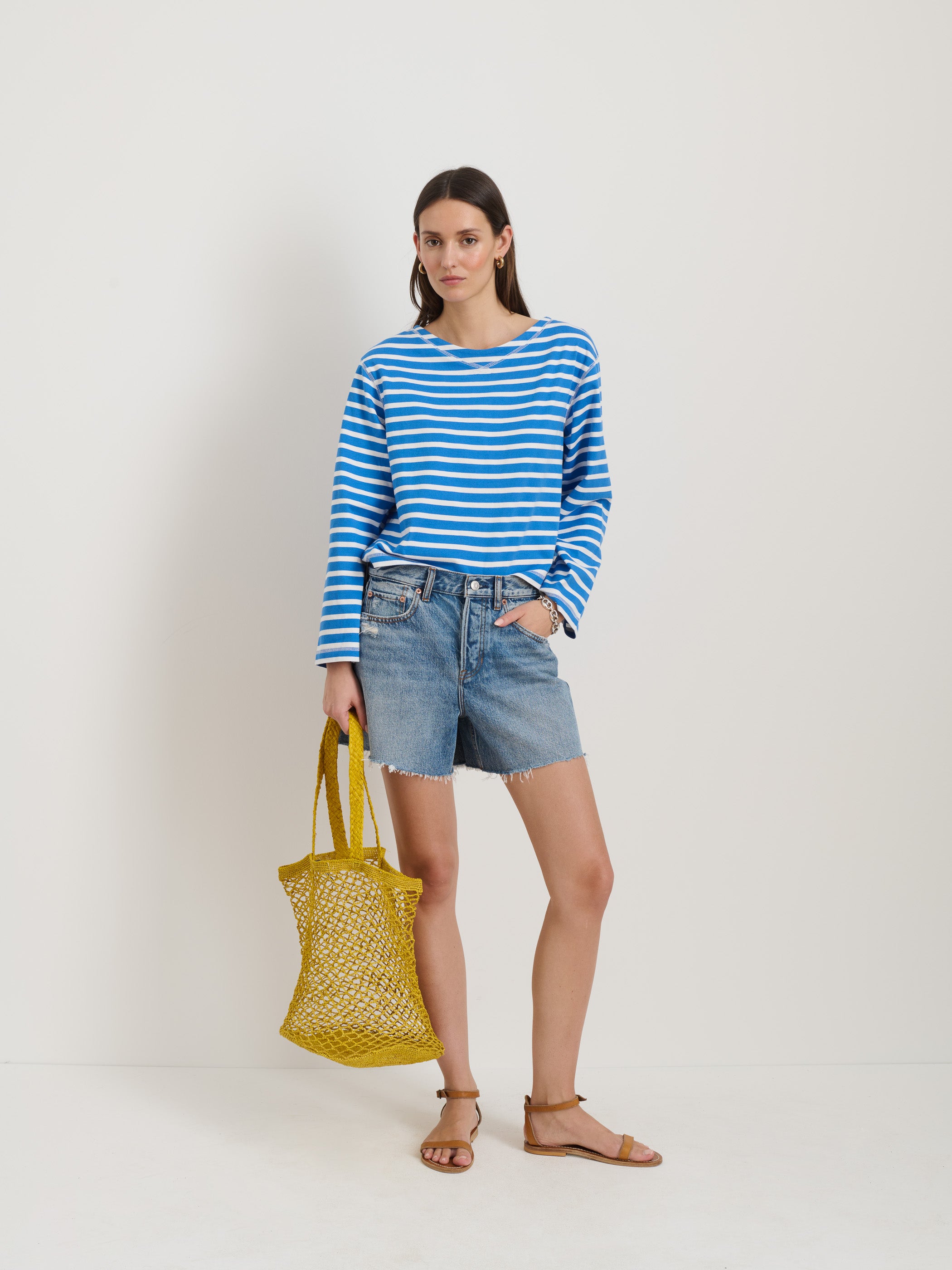 Stylish Women's Denim Shorts - High Waisted Distressed Jean Shorts for Summer | Casual Outfit, Beachwear, and Everyday Fashion