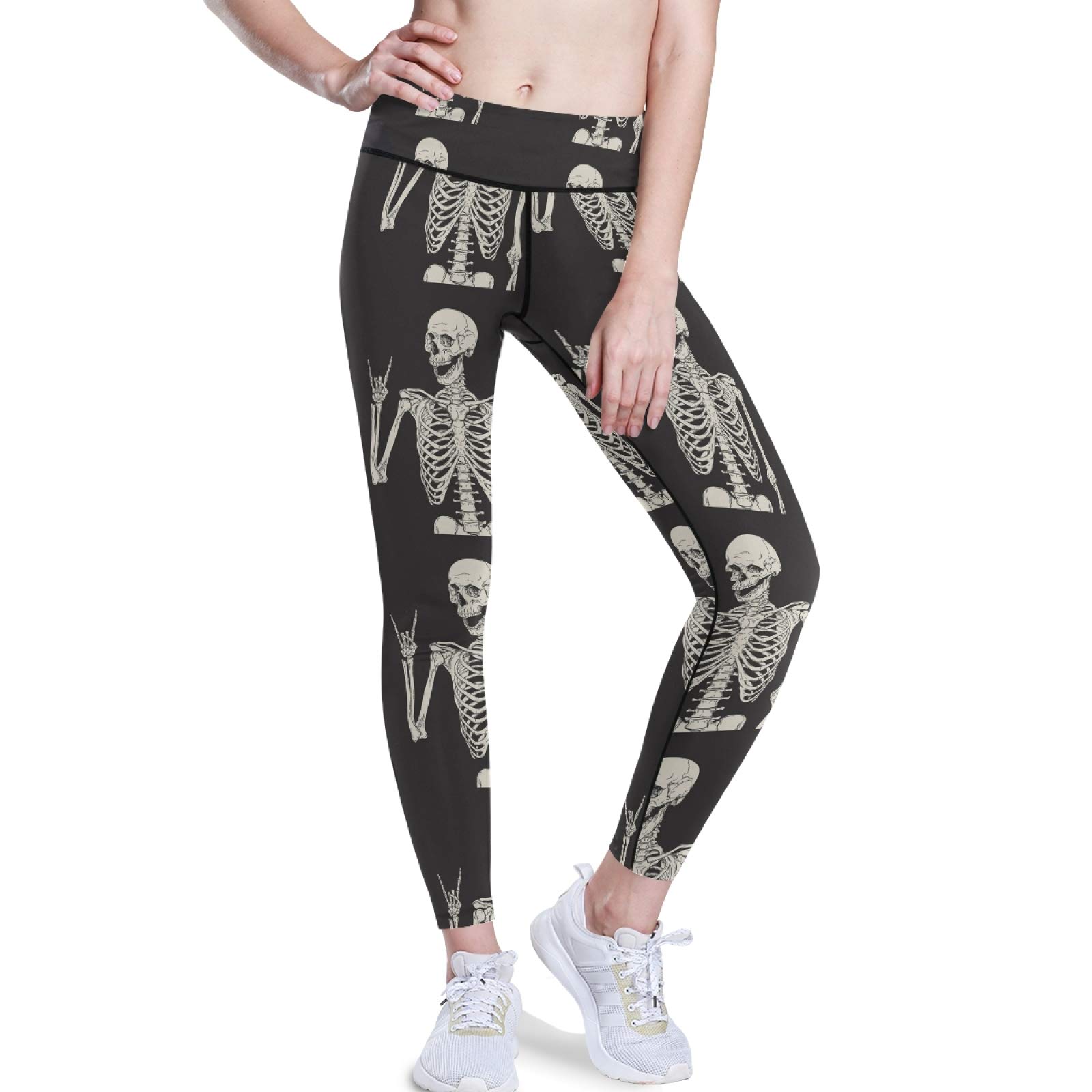 High Waist Yoga Pants with Hidden Pockets - Tummy Control Workout Leggings for Women | Running & Gym