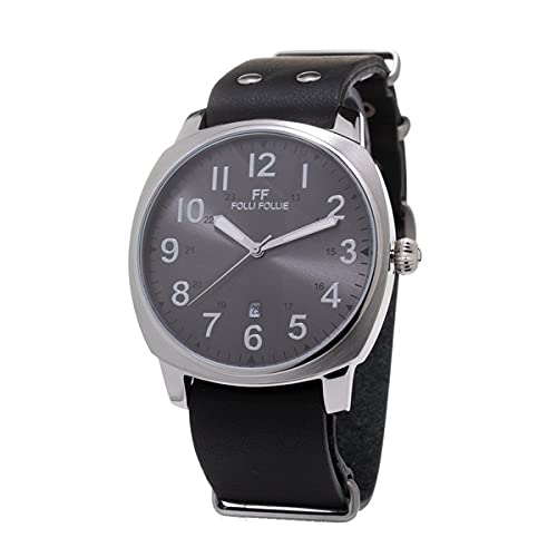 Folli Follie Men's Luxury Watch WT14T001SDN - 40mm Stainless Steel Case, Water Resistant, Classic Analog Design - Perfect for Business, Formal Events & Everyday Wear