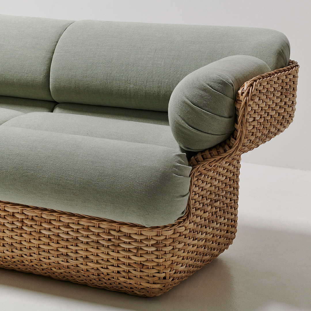 Gubi Joe Colombo Basket Sofa - Modern Lounge Chair for Living Room, Office & Lounge Areas