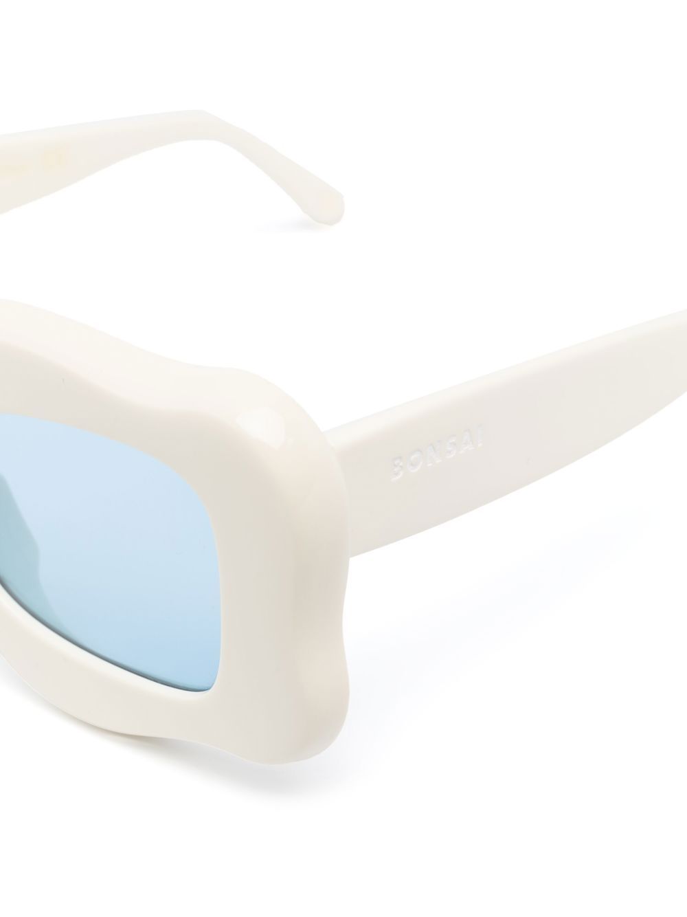 Premium White Bonsai Sunglasses - UV400 Protection Polarized Lenses for Men & Women - Perfect for Outdoor Activities, Beach, Driving & Fashion Accessories