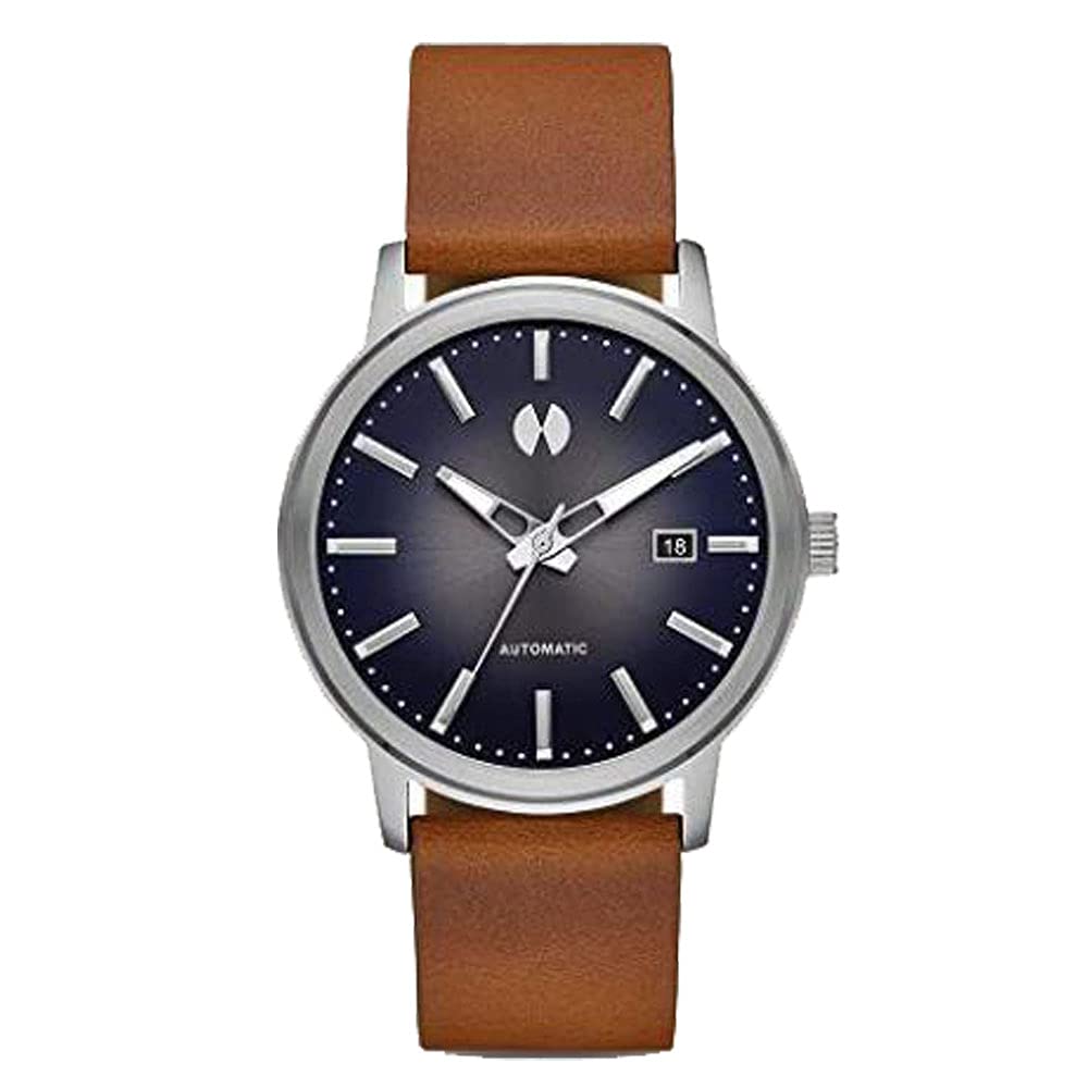 Automatic Men's Watch - Stainless Steel Three-Hand Date Wristwatch WSI4011 | Classic Dress Watch for Business, Formal & Everyday Wear