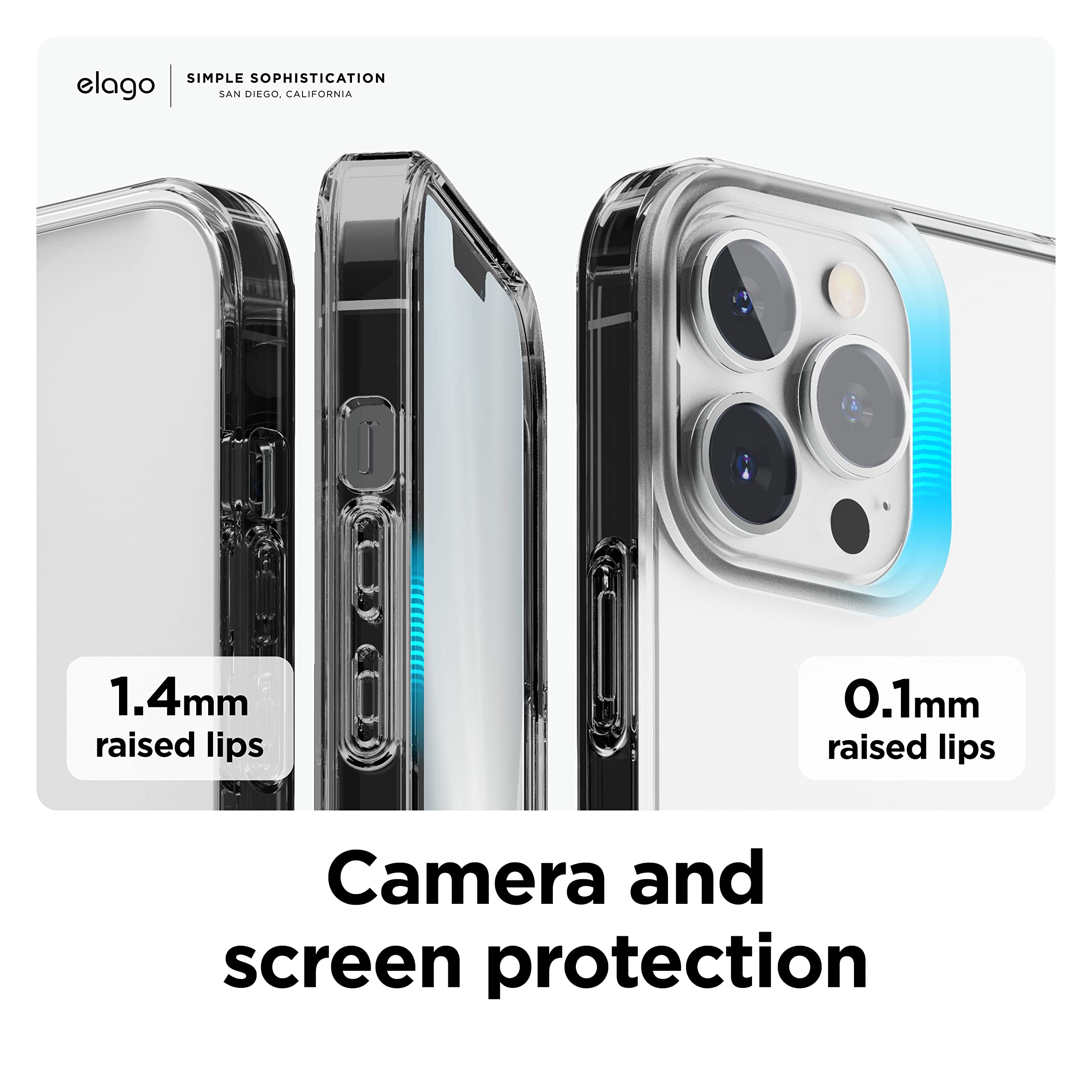 elago Hybrid Clear Case for iPhone 13 Pro Max (6.7