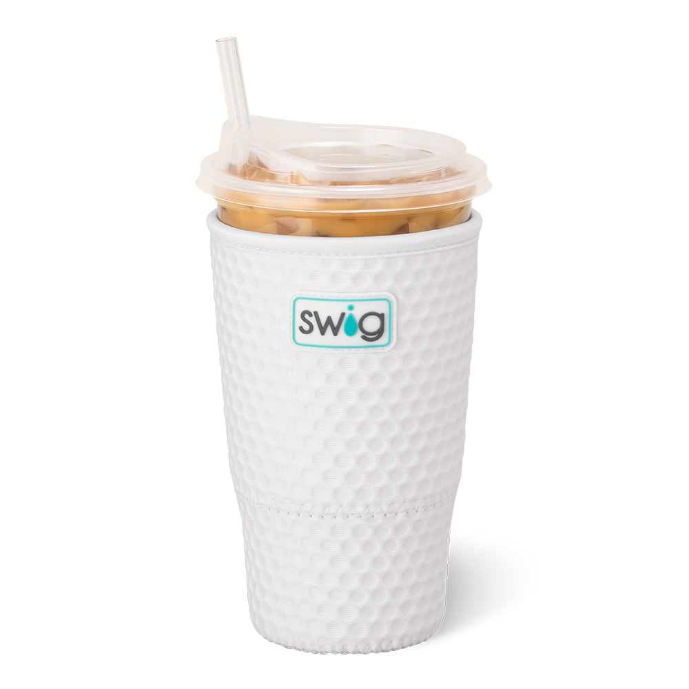 Premium Large Golf Ball Iced Tumbler Cup - Insulated Stainless Steel Drinkware for Golfers, Outdoor Sports & Summer Beverages
