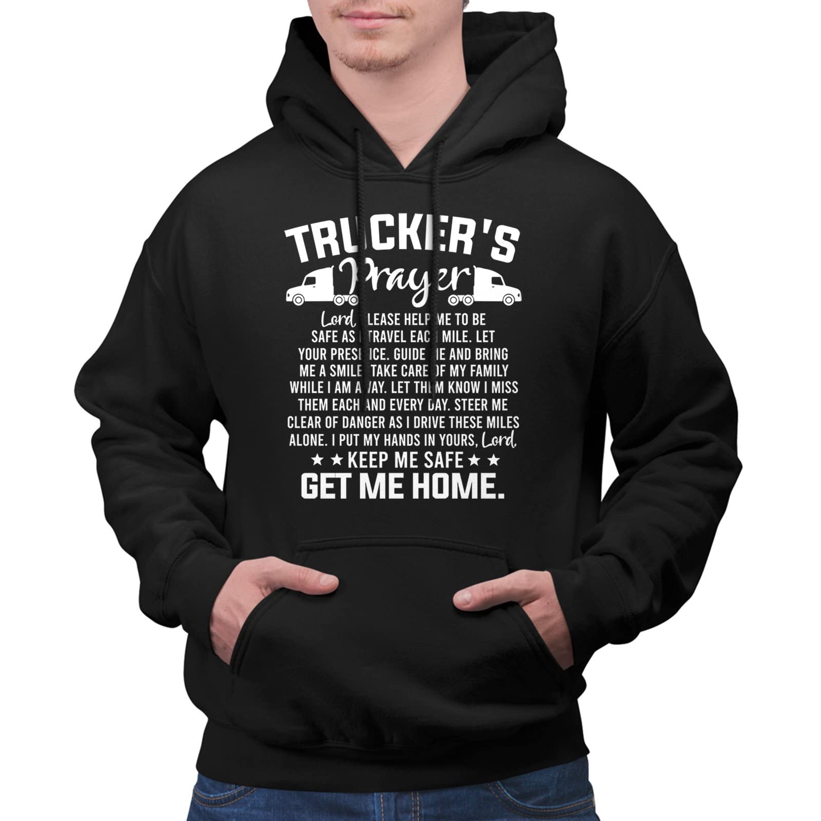 Funny Trucker Driver Sweatshirt Gift - Cool Unisex Hoodie for Men & Women - Perfect for Road Trips, Trucking Jobs & Casual Wear