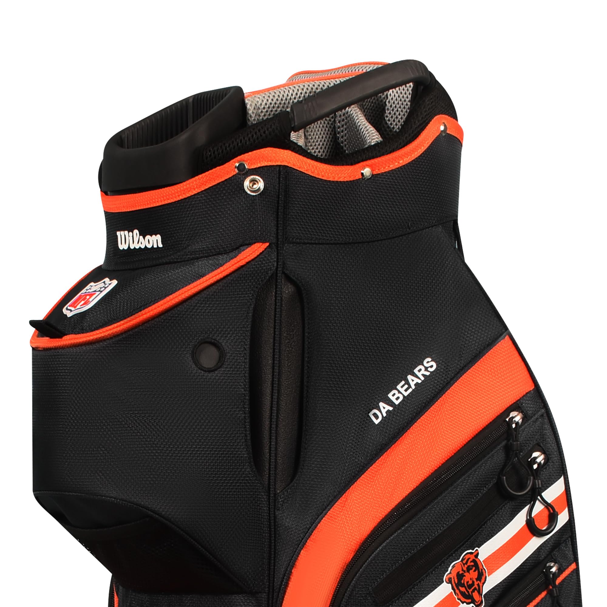 Wilson NFL Official Licensed Golf Bag - Durable & Lightweight Golf Stand Bag for Men & Women - Perfect for Football Fans & Golfers on the Course or Driving Range