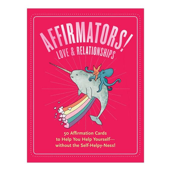 Affirmators! Love & Relationships Deck - 50 Uplifting Affirmation Cards for Couples, Self-Love & Relationship Growth - Perfect for Date Nights, Therapy Sessions & Romantic Gifts