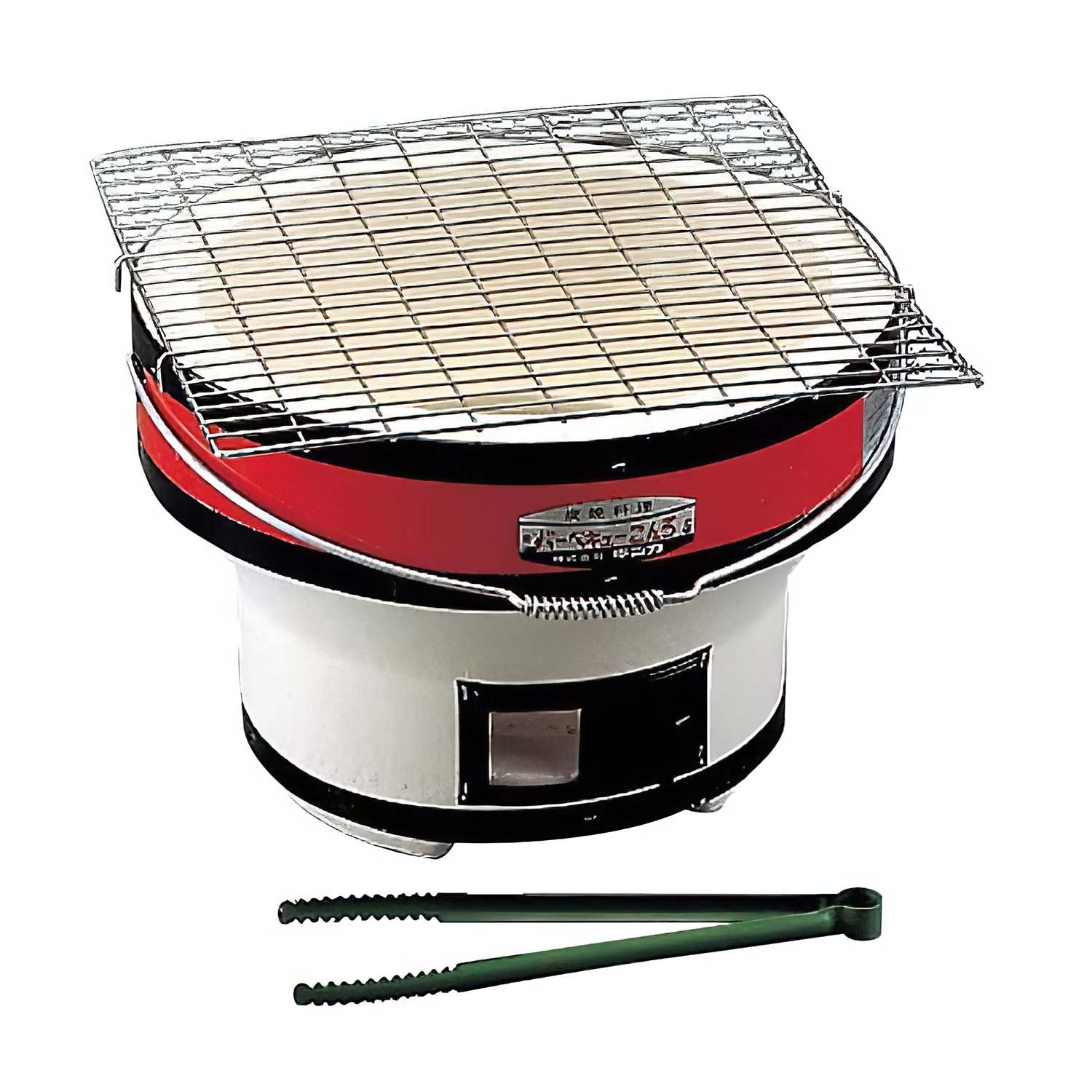Premium Kinka Charcoal Shichirin Grill - Portable Japanese BBQ Grill for Outdoor Cooking, Camping & Backyard Parties | Authentic Yakitori & Hibachi Experience