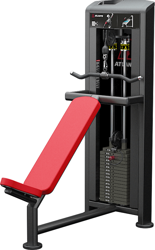 ATLANTIS Incline Triceps Pushdown Machine - Gym Strength Training Equipment for Home & Commercial Use - Perfect for Triceps Workouts & Arm Toning