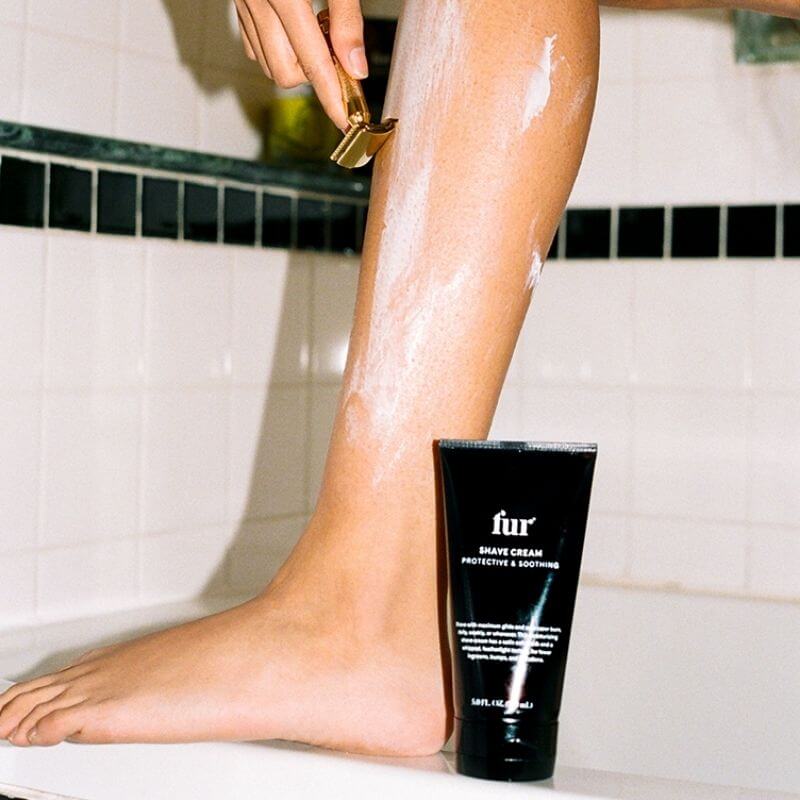 Premium Fur Shave Cream for Men & Women - Smooth & Gentle Hair Removal for Sensitive Skin - Perfect for Beard, Legs, Bikini & Body Grooming at Home or Salon
