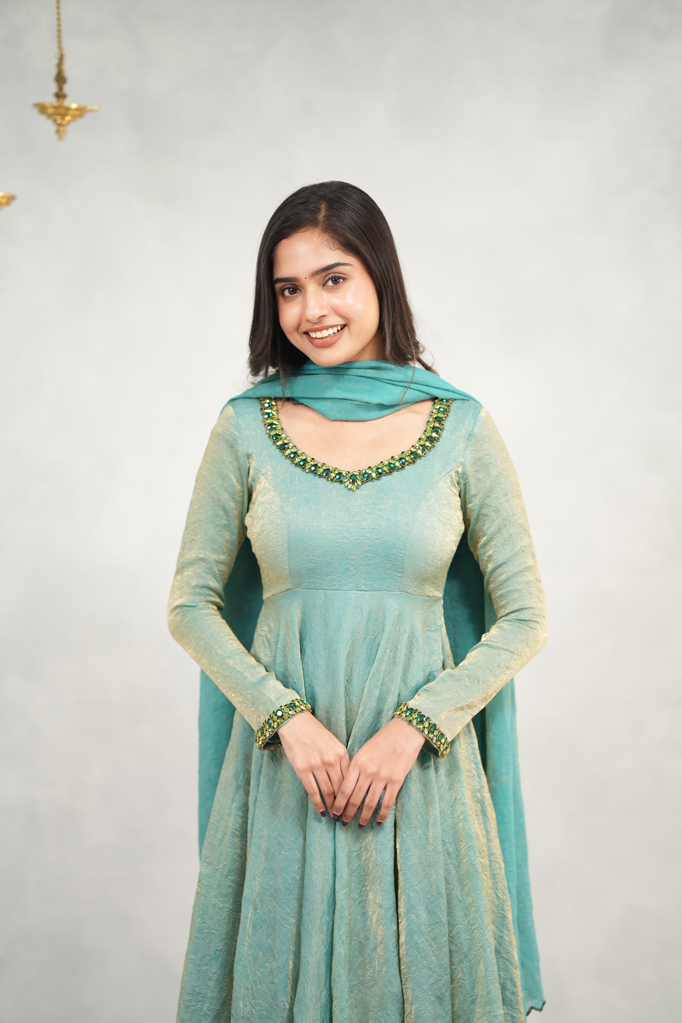 DD726 Praja Premium Designer Anarkali Dress - Elegant Indian Party Wear for Women | Perfect for Weddings, Festivals & Special Occasions