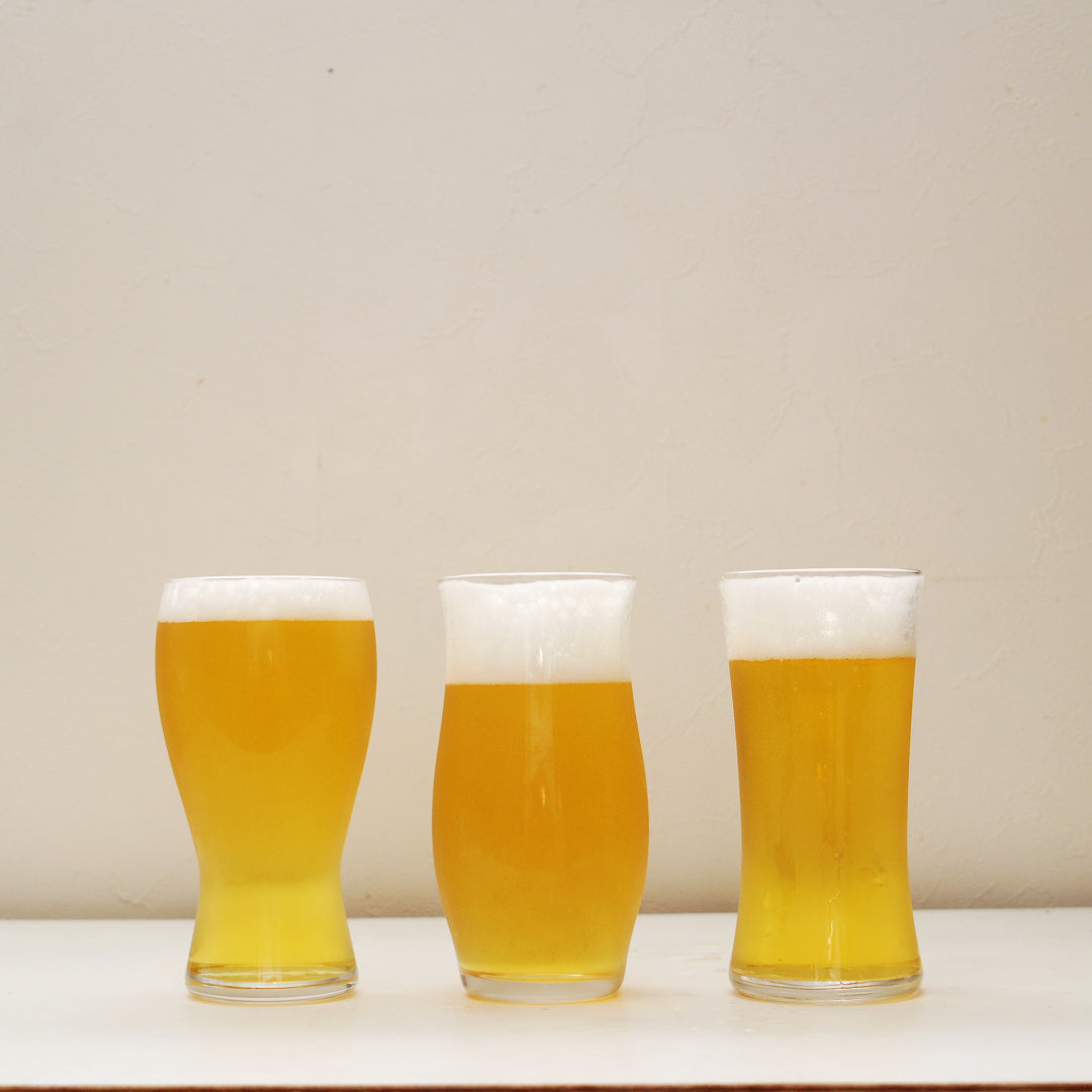 Premium Aderia Craft Beer Glass Set - Enhances Aroma & Flavor for IPA, Stout & Lager - Perfect for Home Brewing, Beer Tasting & Gifts