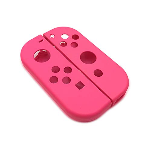 Pink Nintendo Switch NS Joy-Con Housing Shell Case with Middle Frame - Protective Cover for JoyCon Console - Perfect for Gaming, Travel & Home Use