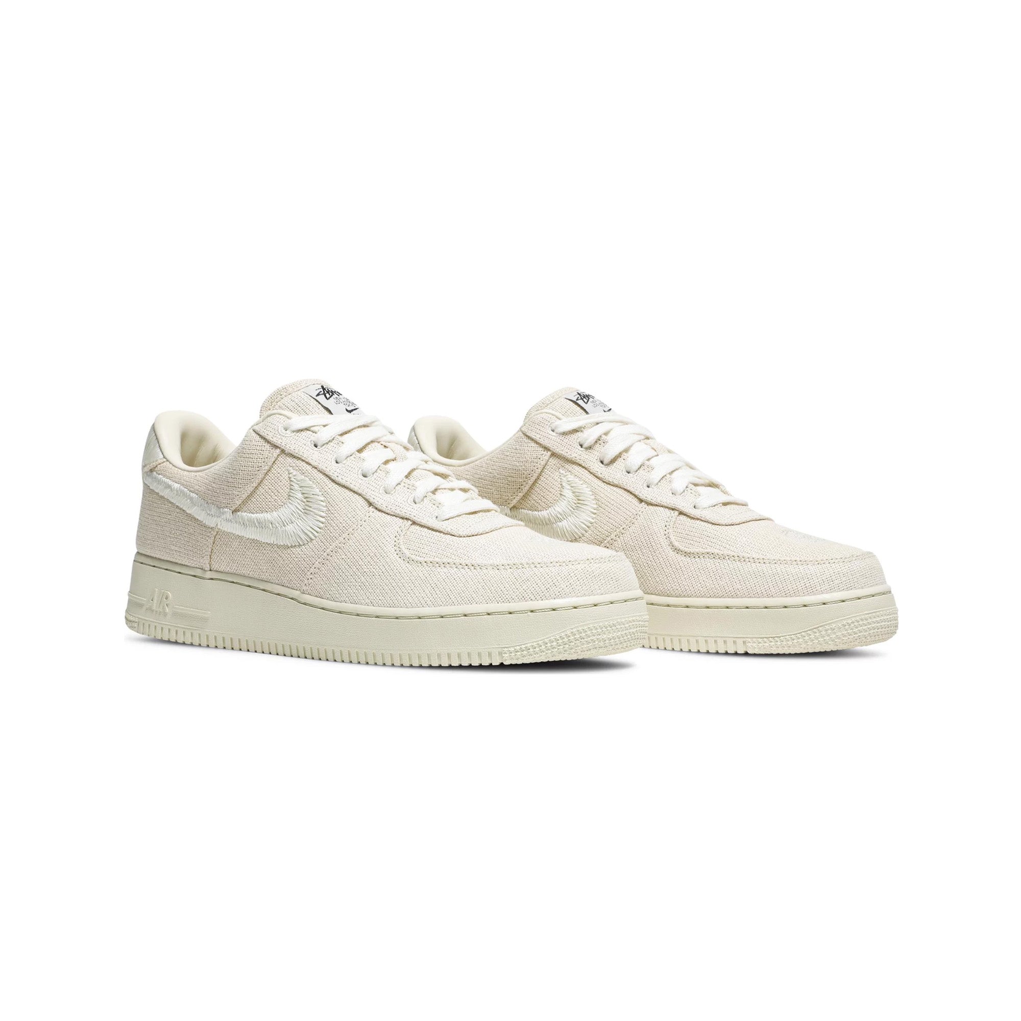 Nike Air Force 1 Low x Stussy 'Fossil' Sneakers - Men's Casual Shoes for Streetwear & Urban Fashion | Perfect for Daily Wear, Sneaker Collecting and Street Style Outfits