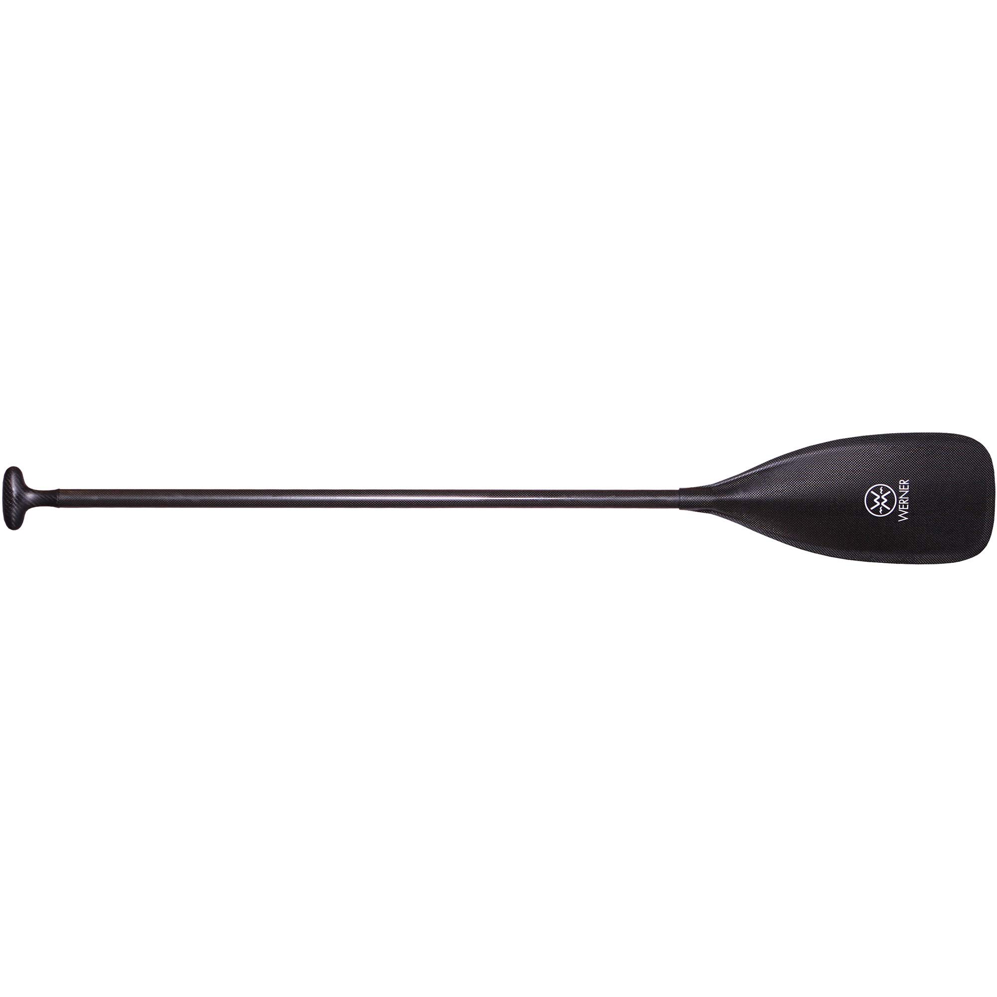 Premium Werner Journey 1-Piece Carbon Fiber Canoe Paddle - Lightweight & Durable for Kayaking, Canoeing & Water Sports Adventures
