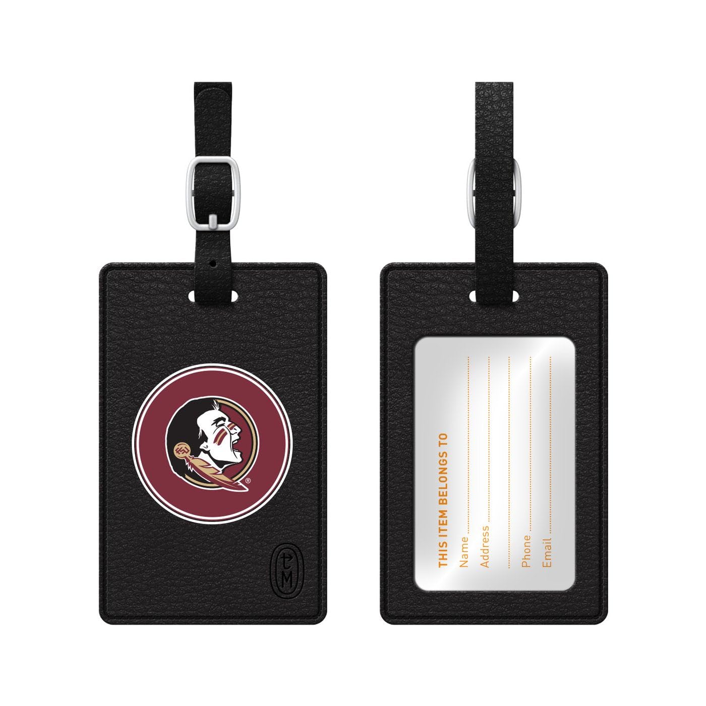 Florida State University Luggage Tag - Durable & Customizable Travel Accessory for FSU Fans - Perfect for Suitcases, Backpacks & Travel Bags