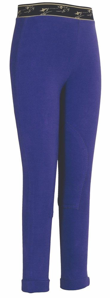 TuffRider Kids Cotton Schooler Jodhpurs - Comfortable Equestrian Riding Pants for Children - Perfect for Horseback Riding Lessons & Competitions