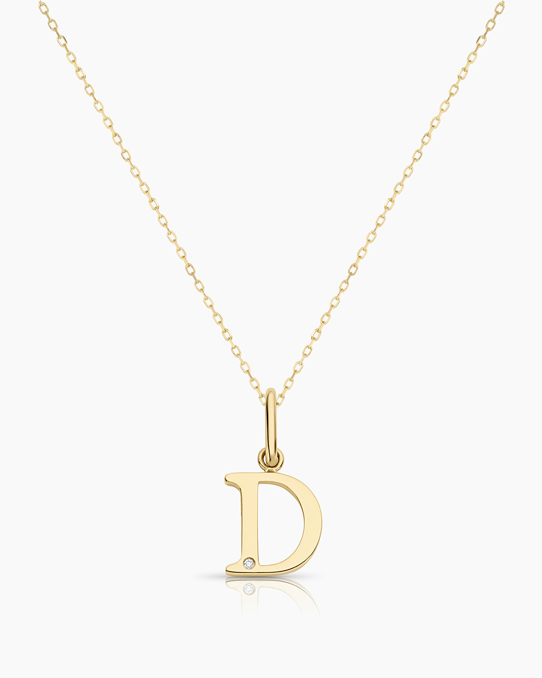 Vintage Diamond Alphabet Charm Necklace - Personalized Initial Pendant Jewelry for Women, Gift for Her, Birthday, Anniversary, Valentine's Day