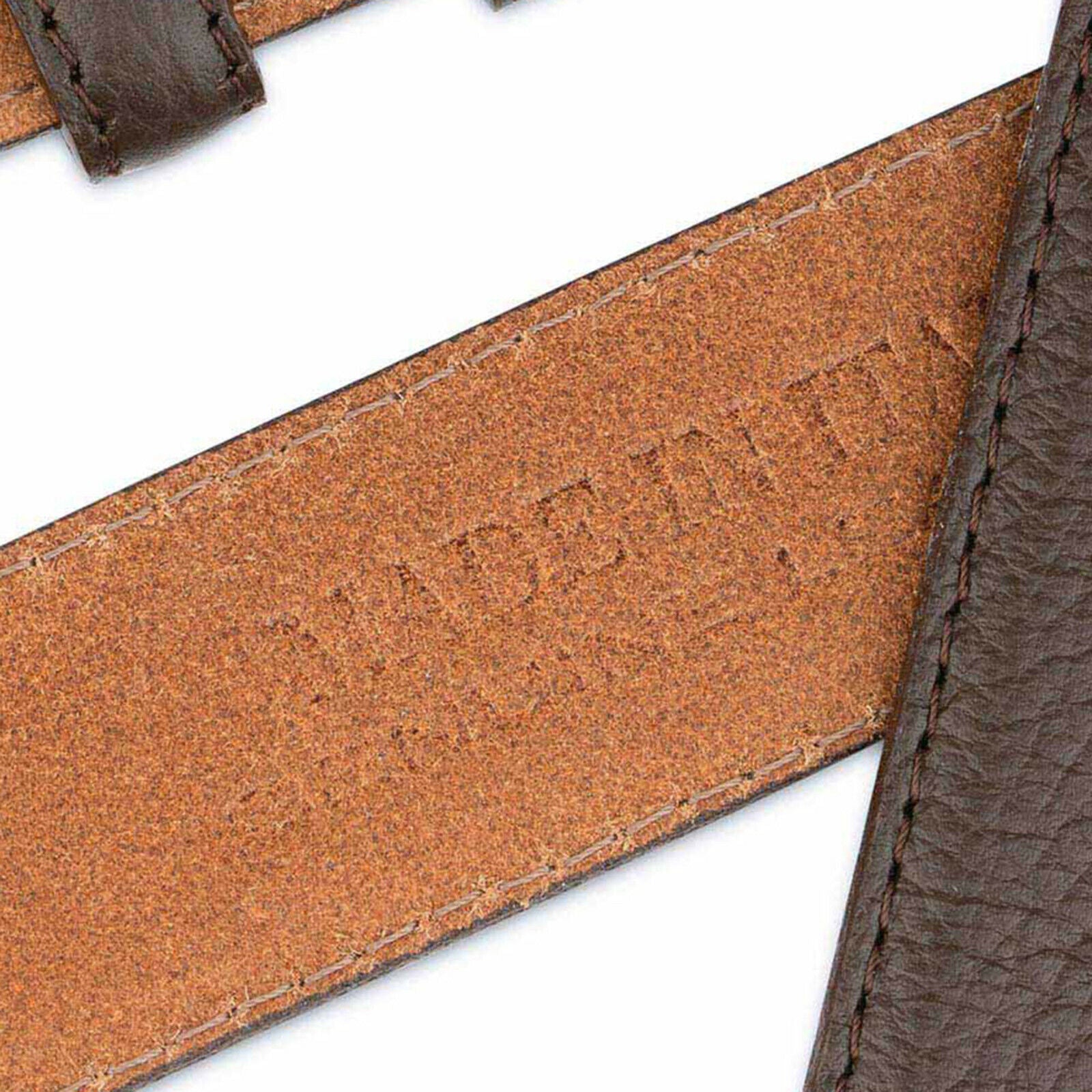 Genuine Brown Leather Belt Strap for Dunhill Buckles - 35mm Width Replacement Strap for Men | Perfect for Office, Casual Wear & Formal Occasions