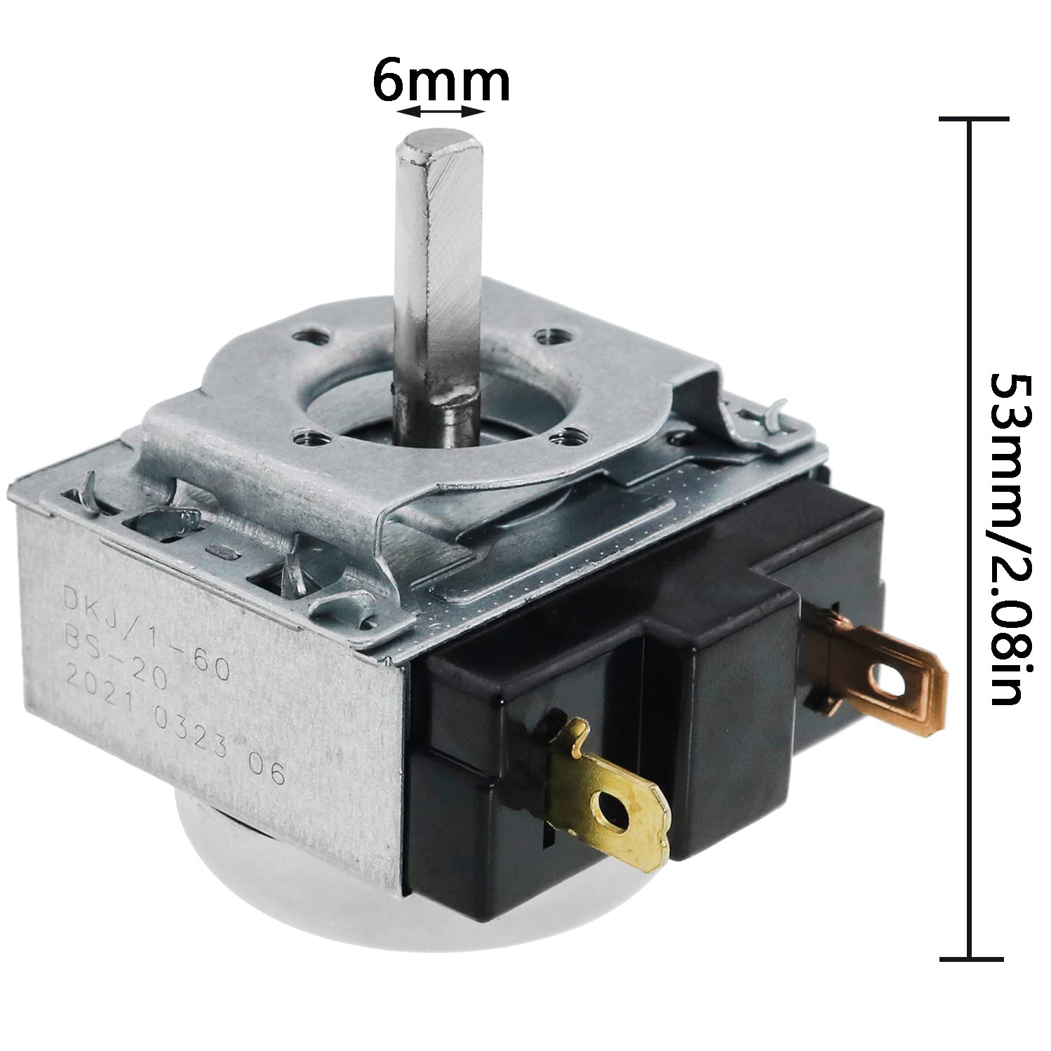 60 Minute Timer Switch - 15A 125V / 16A 250V Delay Timer Controller for Microwave Oven, Cooker & Kitchen Appliances - Perfect for Cooking, Baking & Home Automation