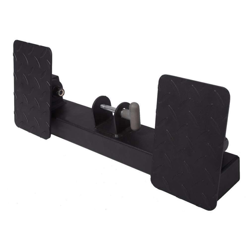 Powertec Low Row Footplate Attachment for Home Gym - Strength Training Equipment for Back & Leg Workouts