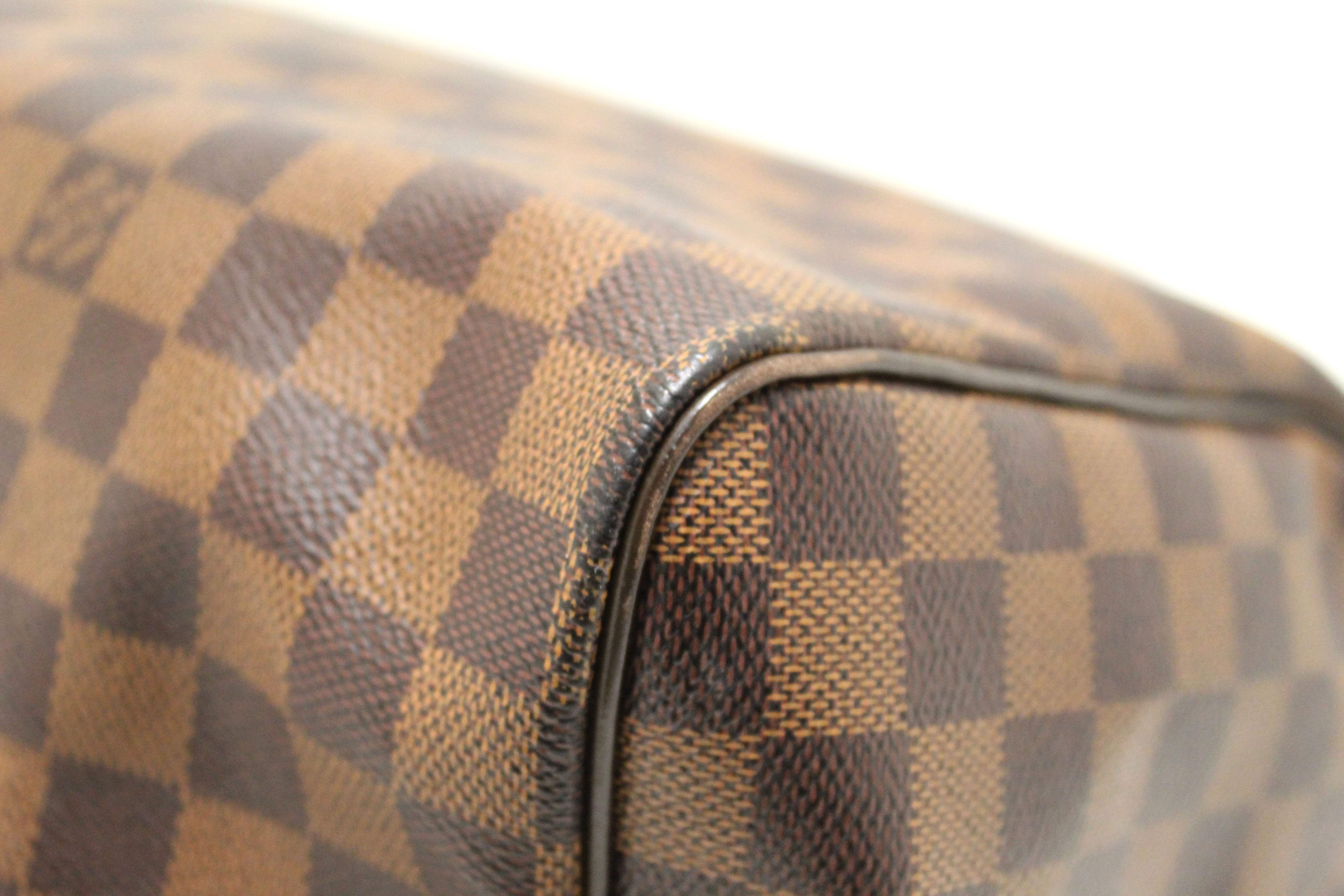 Authentic Louis Vuitton Damier Ebene Speedy 35 Handbag for Women - Luxury Designer Shoulder Bag & Travel Tote - Perfect for Work, Travel & Everyday Use