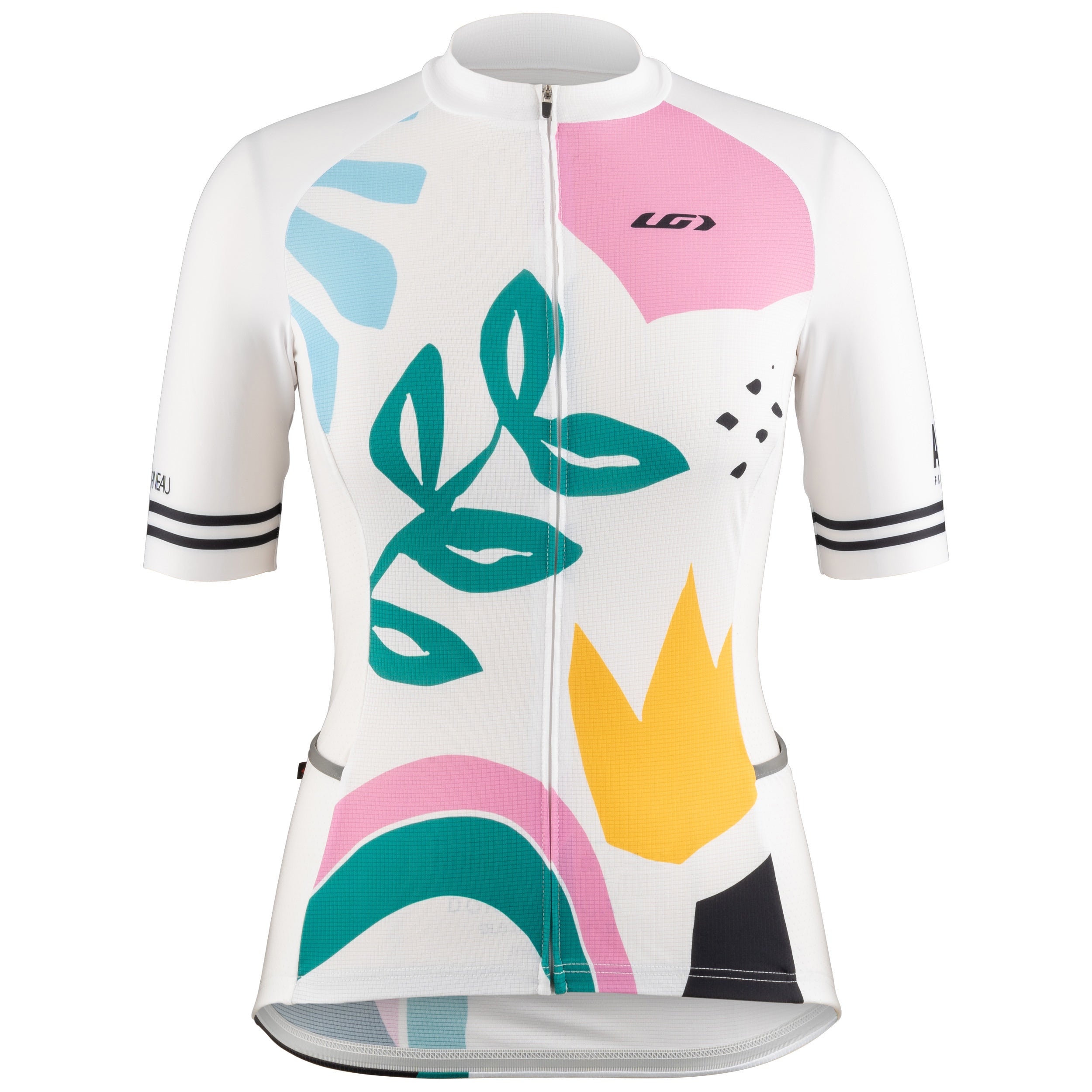 Louis Garneau Women's Premium Art Jersey 2024 - Cycling Shirt for Women, Breathable & Moisture-Wicking Performance Top - Perfect for Road Biking, Spin Class & Outdoor Workouts