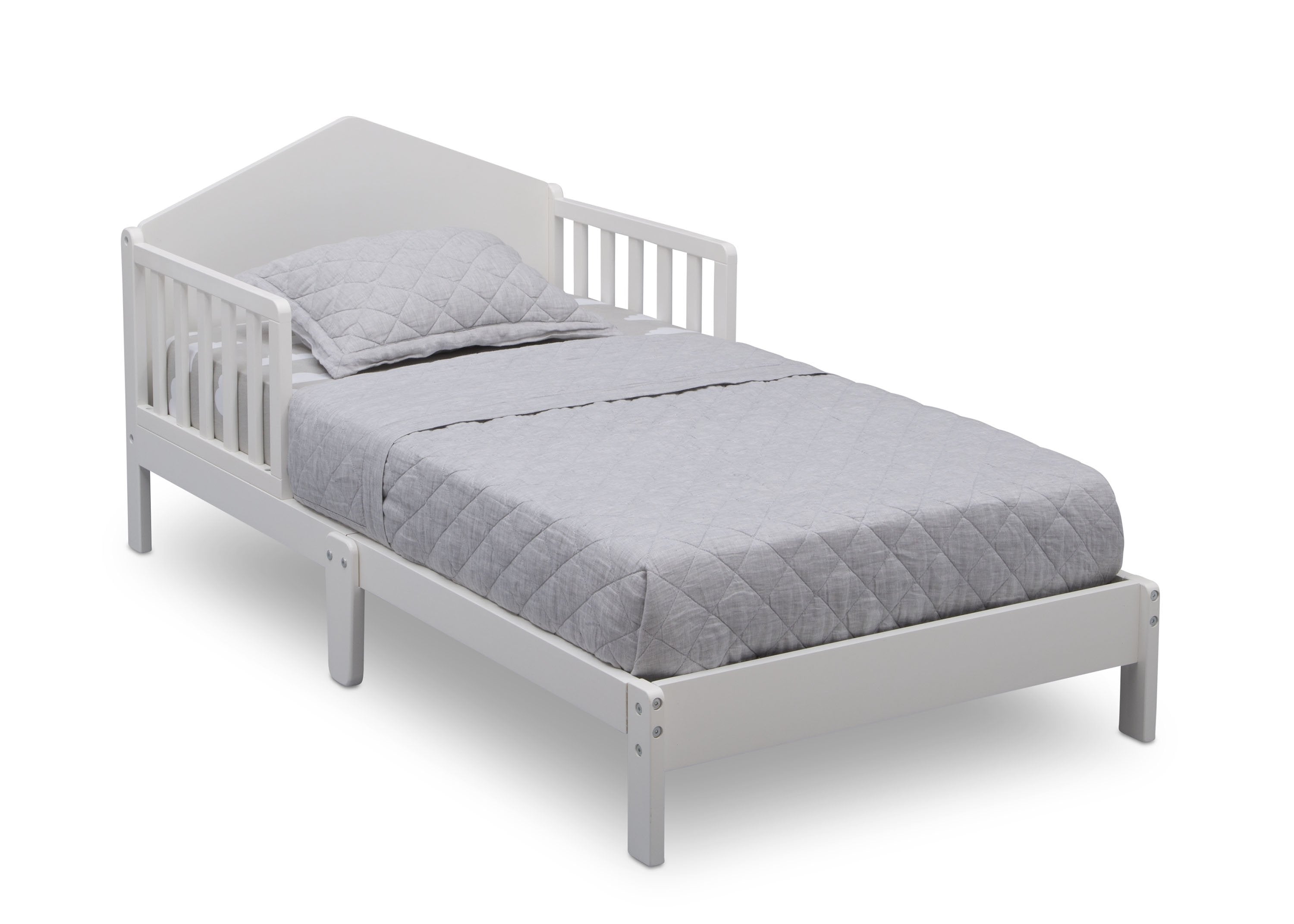 Best Homestead Toddler Bed for Kids - Safe & Comfortable Wooden Toddler Bed for Boys & Girls - Perfect for Nursery, Daycare & Home Use