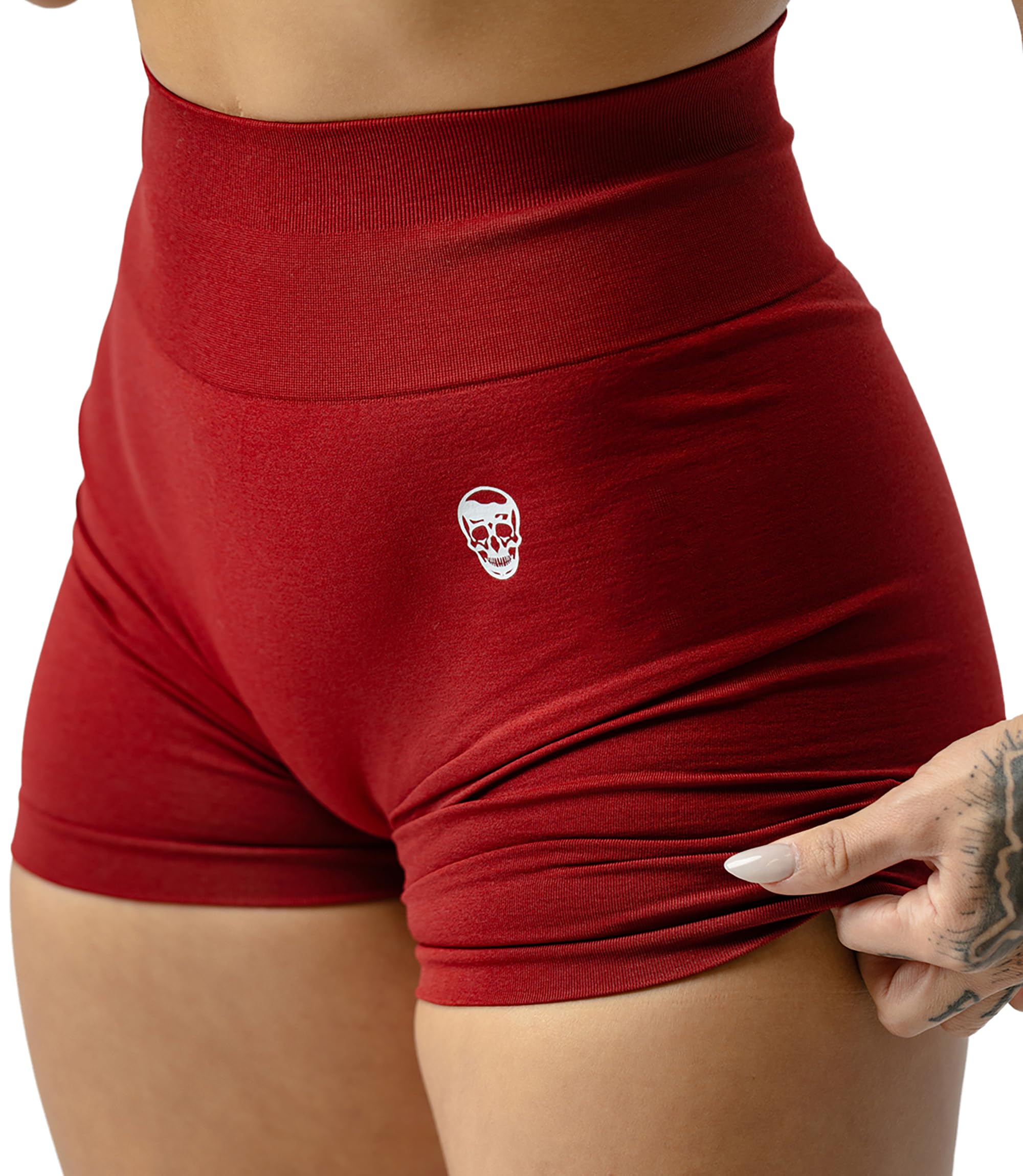 Gymreapers Infinity Seamless High Waist Workout Shorts for Women - Breathable Biker Shorts for Running, Yoga, Pilates & Gym Training - Perfect for Fitness, Sports & Active Lifestyle
