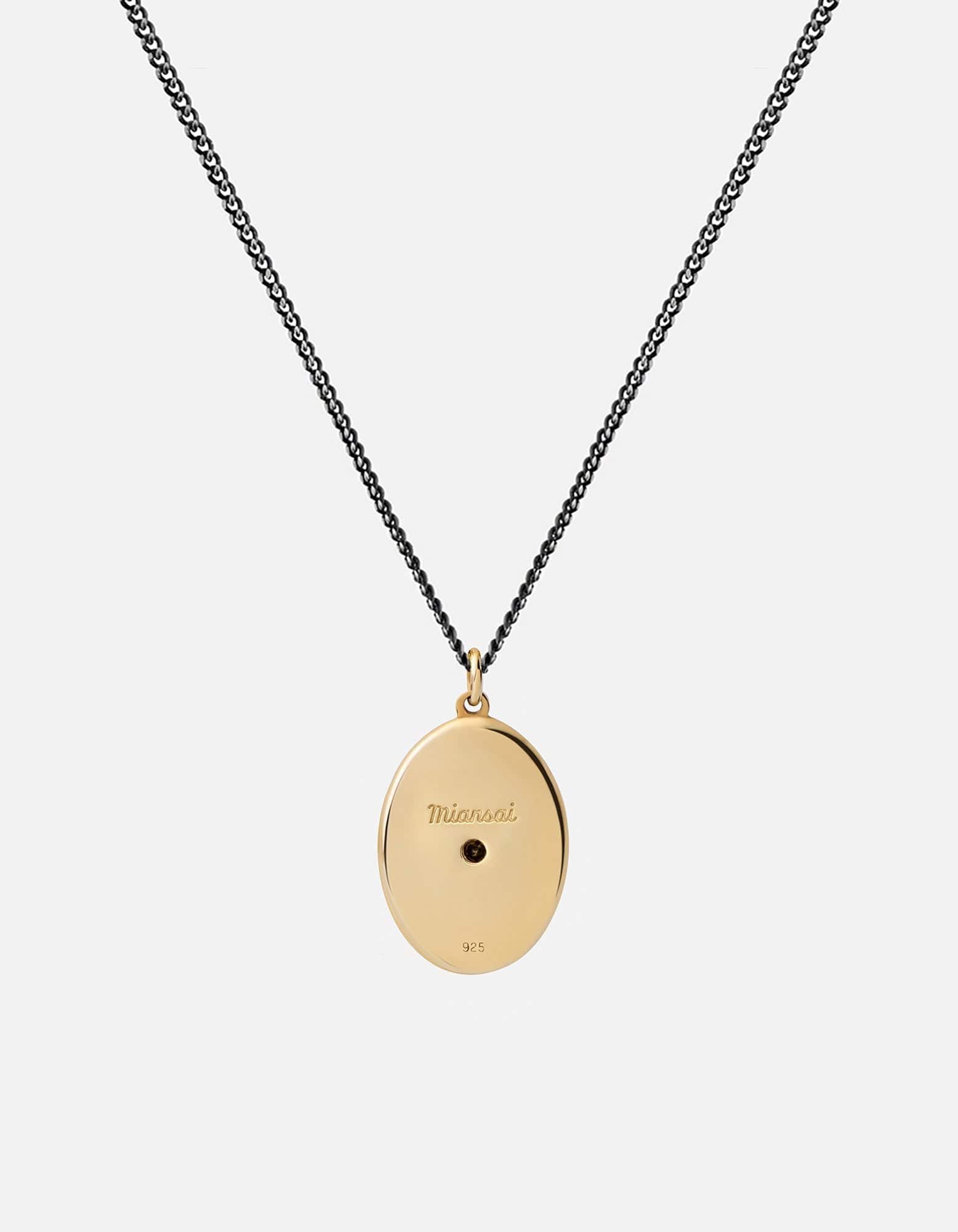 Argyle Black Diamond Necklace in 14K Gold Vermeil with Gray Accents - Elegant Jewelry for Women, Perfect for Weddings, Anniversaries & Special Occasions