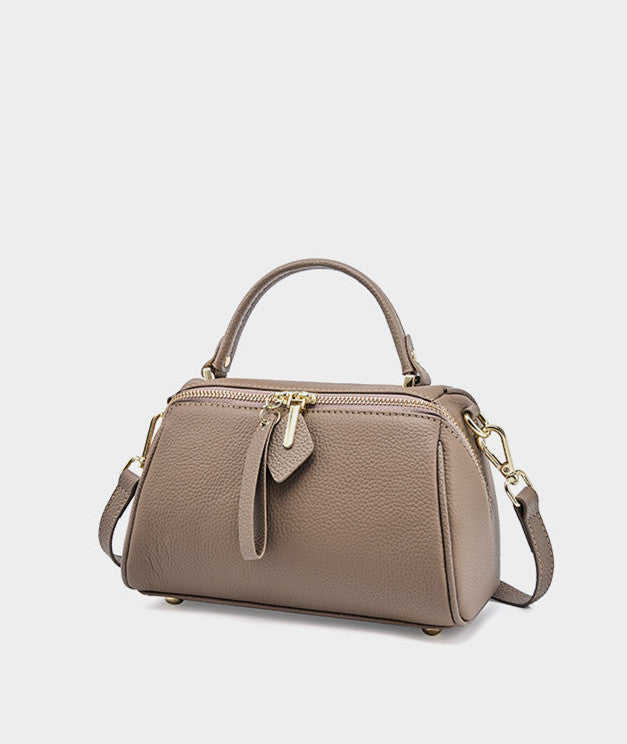 Minimalist Small Boston Bag - Stylish & Compact Crossbody Shoulder Bag for Women & Men | Perfect for Travel, Work & Everyday Use
