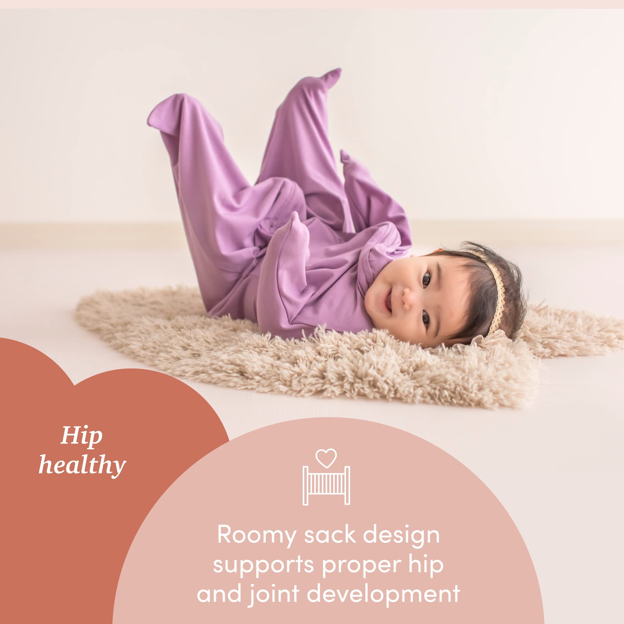 SleepingBaby Zipadee-Zip Transition Swaddle - Soft Baby Swaddle Blanket with Zipper for Easy Diaper Changes - Roomy Wearable Blanket for Infants 12-24 Months - Classic Girl Design - 3 Pack - Perfect for Nursery, Travel & Swaddle Transitioning