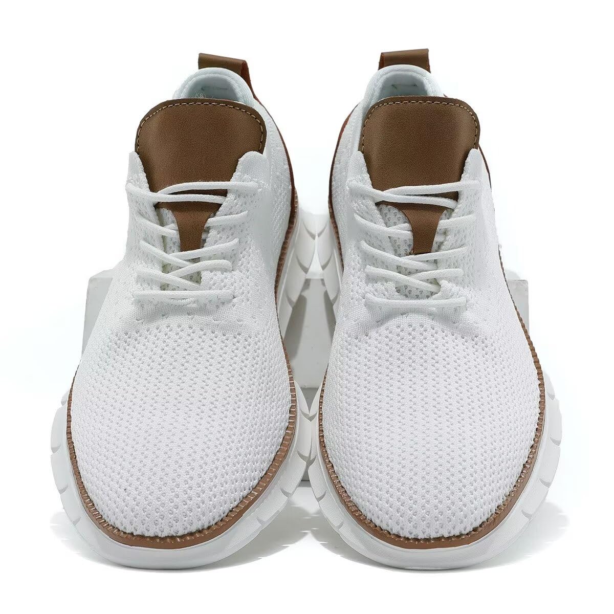 Men's Lightweight Oxford Lace-Up Dress Shoes - Casual Walking & Fashion Sneakers for Work, Travel & Everyday Wear